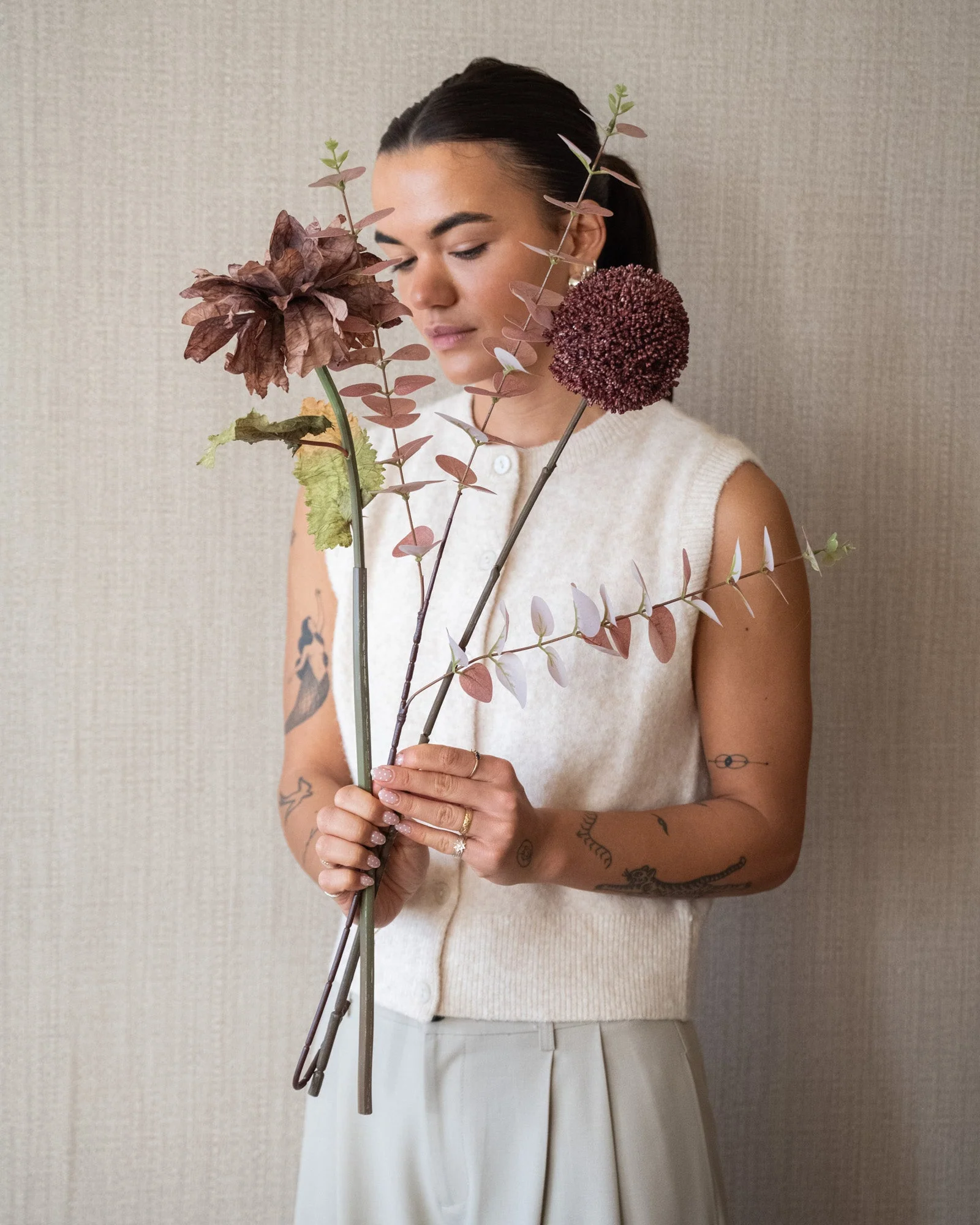Kunstbloemen Eucalyptus Rosewood - Image 7
