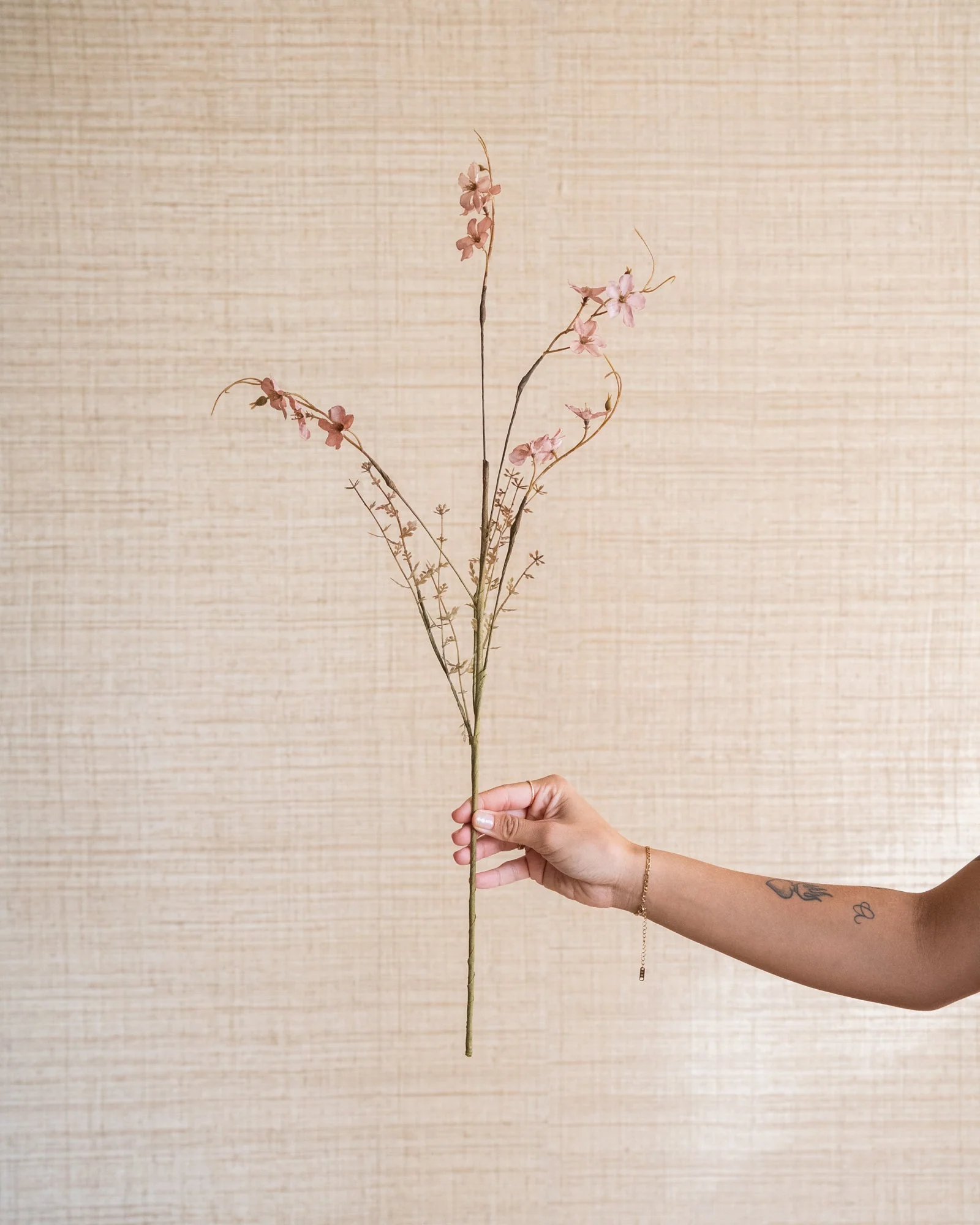 Kunstbloemen Field Bouquet Pink - Image 7