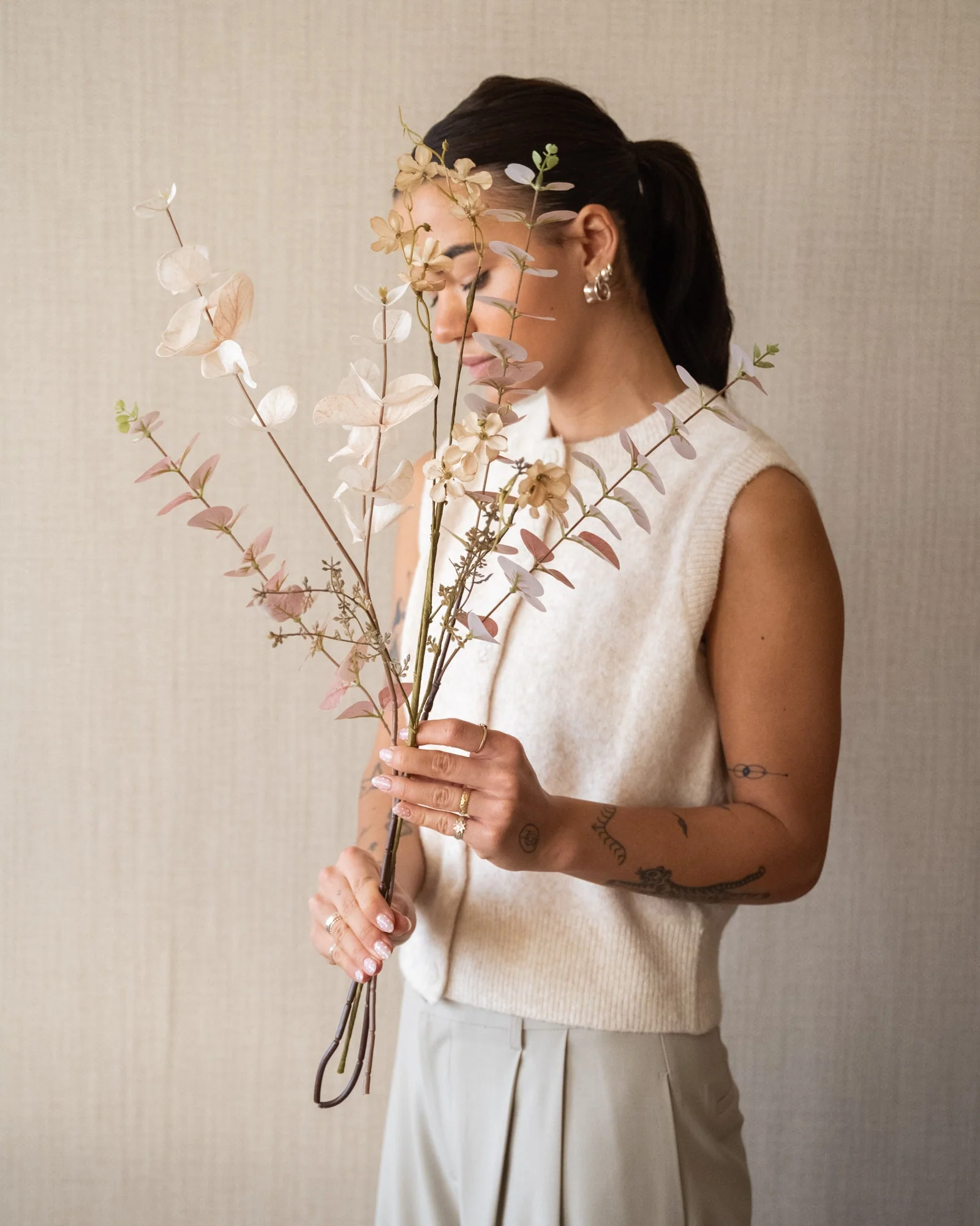 Kunstbloemen Jasmine Beige - Image 5