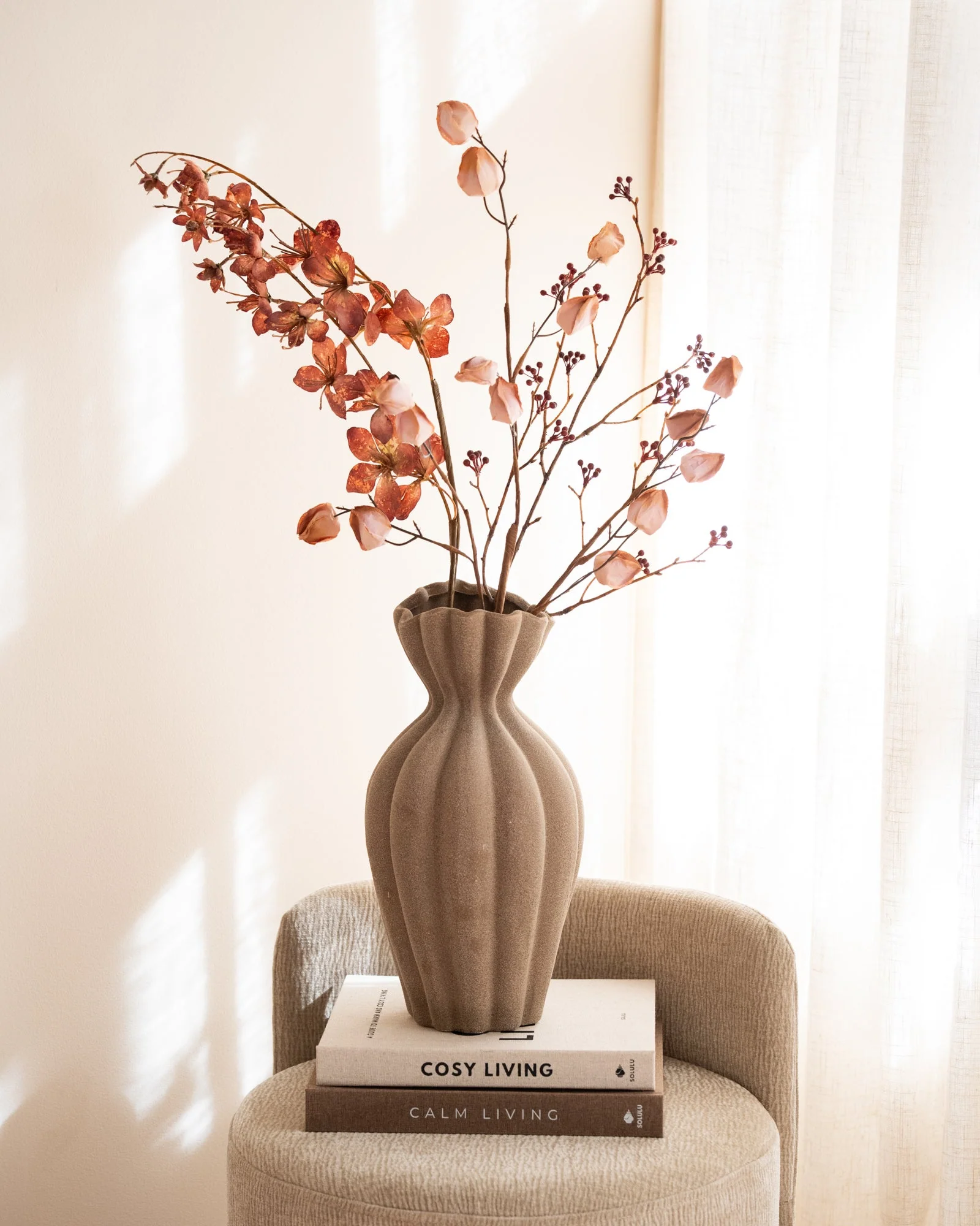 Kunstbloemen Lunaria Pink - Image 6