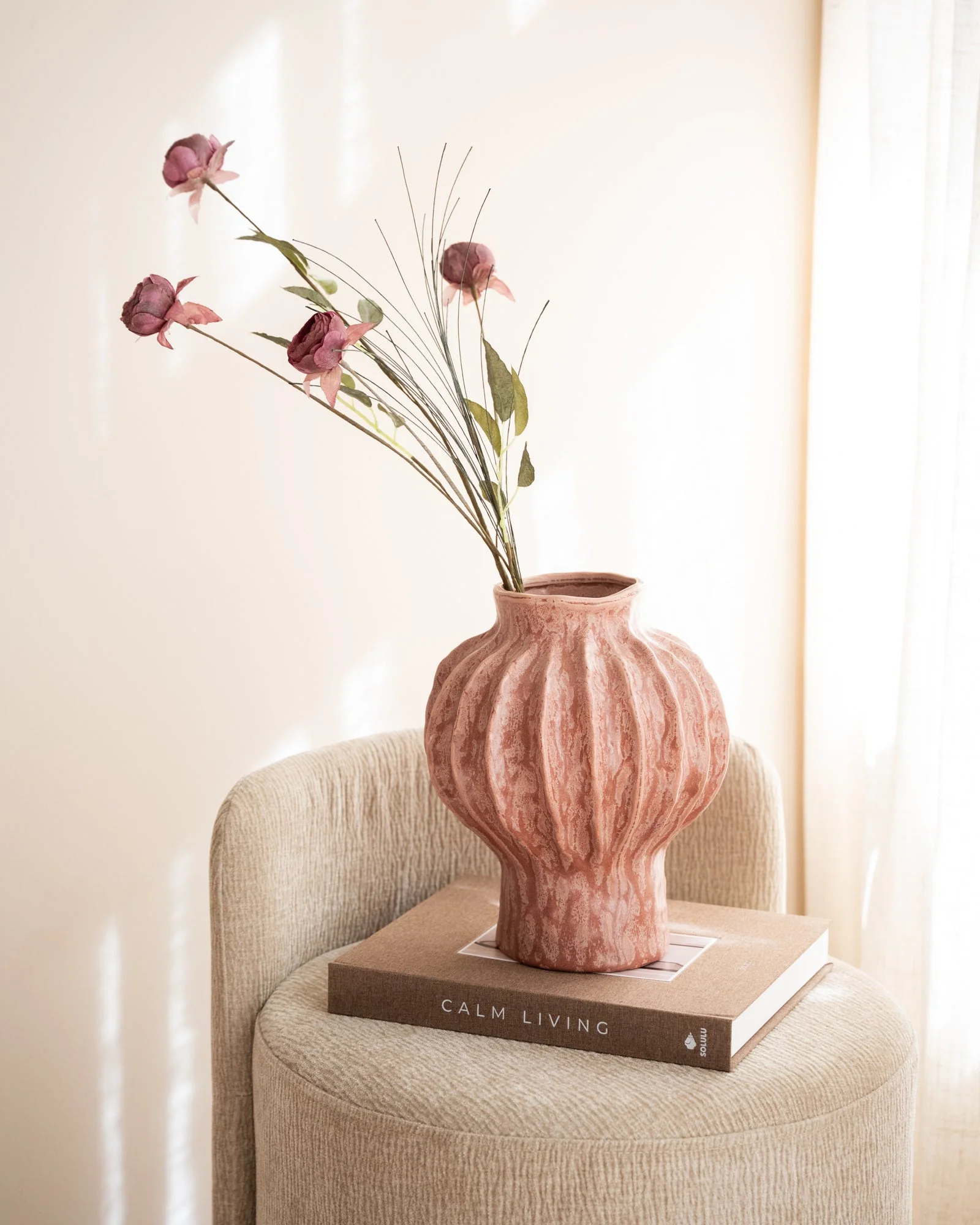 Kunstbloemen Peonies Pink - Image 2