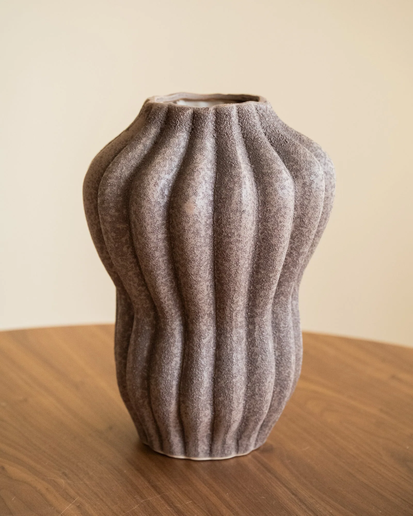 Grote Deco Vaas Serra Brown - Image 4