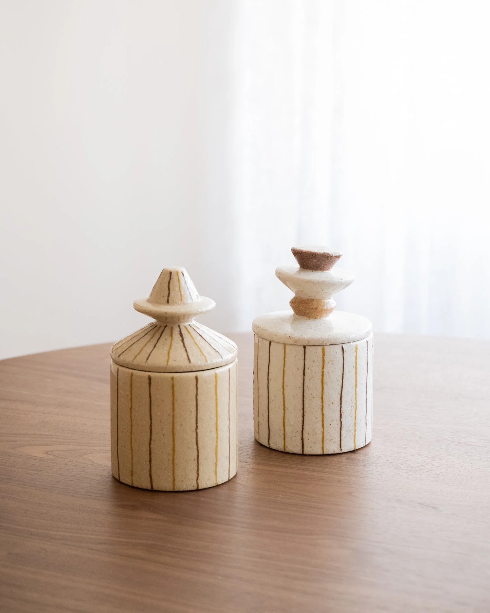 Storage Jar Lina Striped - Image 5