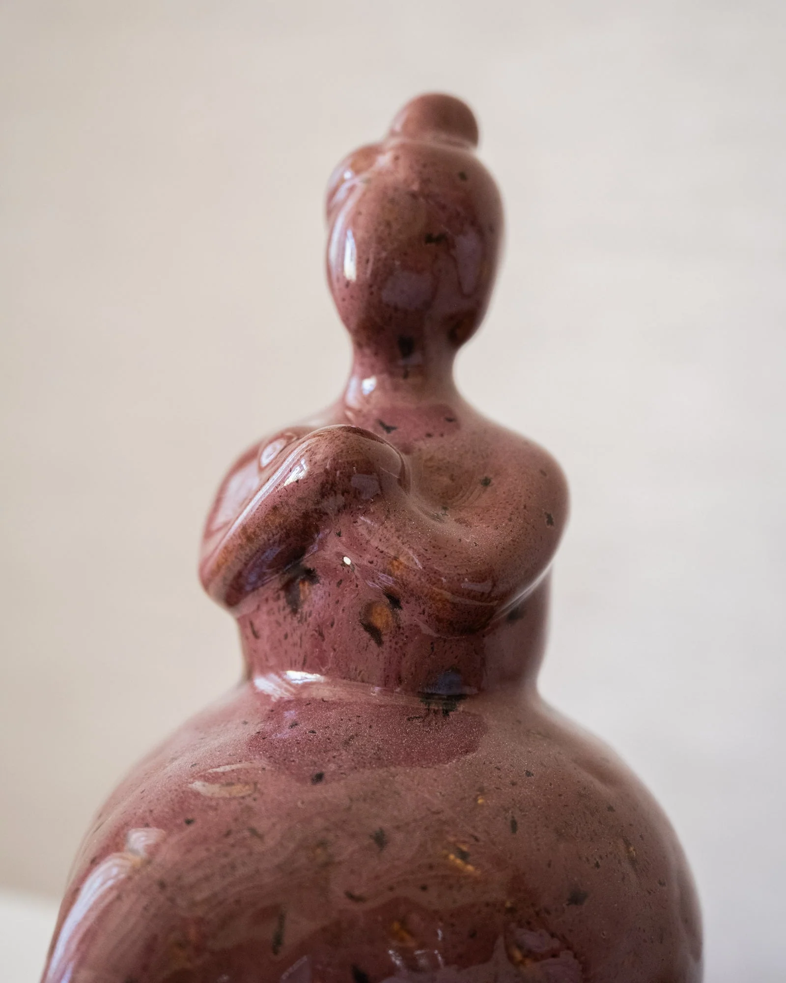 Ornament Mermaid Neri Burgundy - Image 4