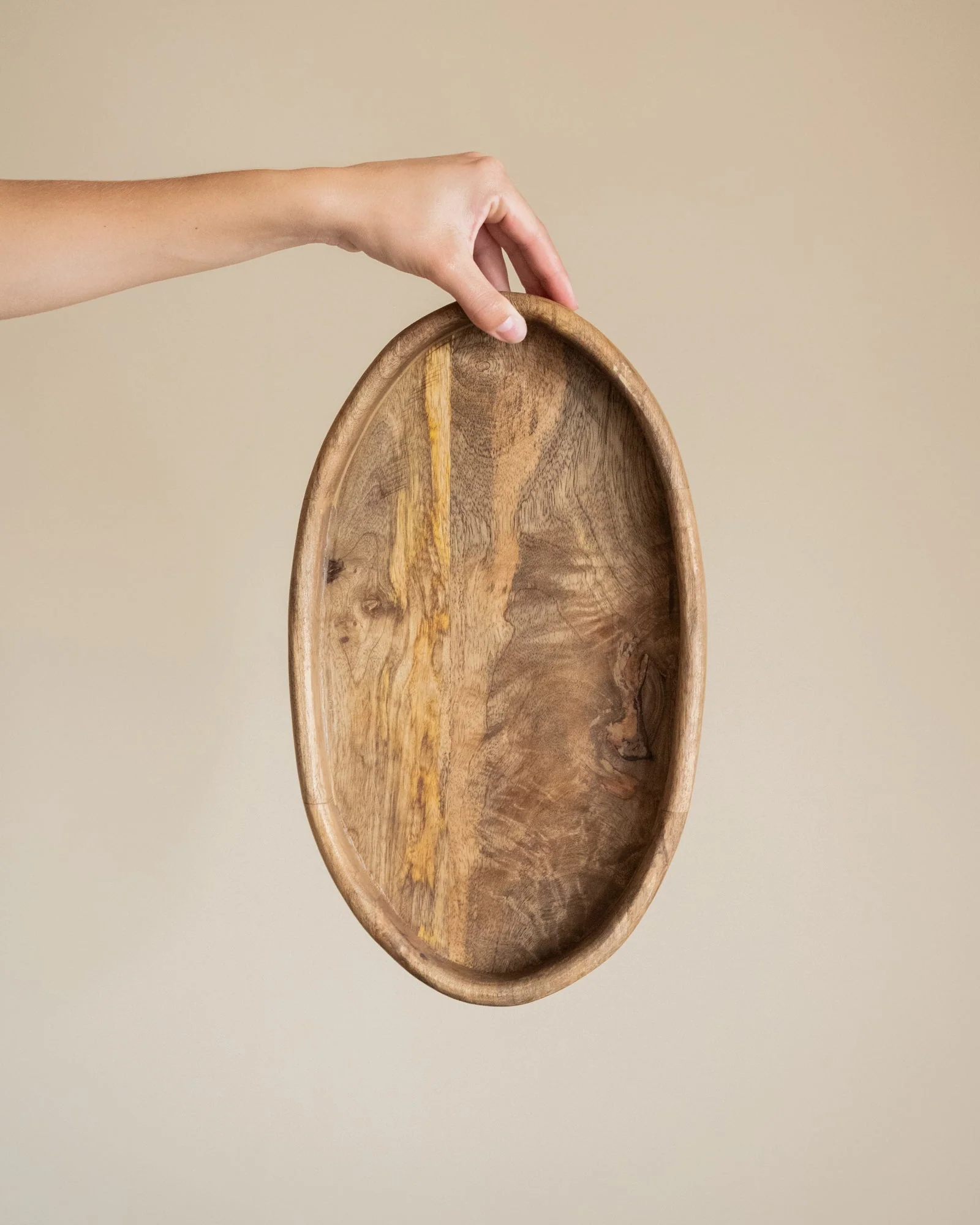 Dienblad Elise Ovaal Hout - Image 7