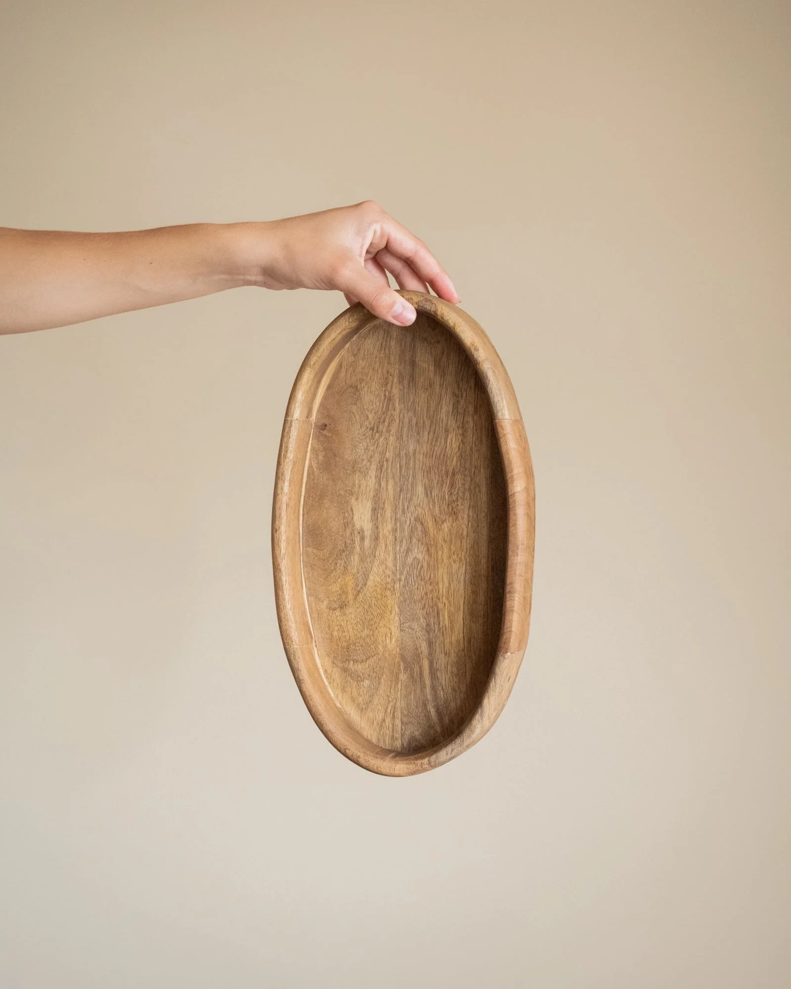 Dienblad Elise Ovaal Hout - Image 8