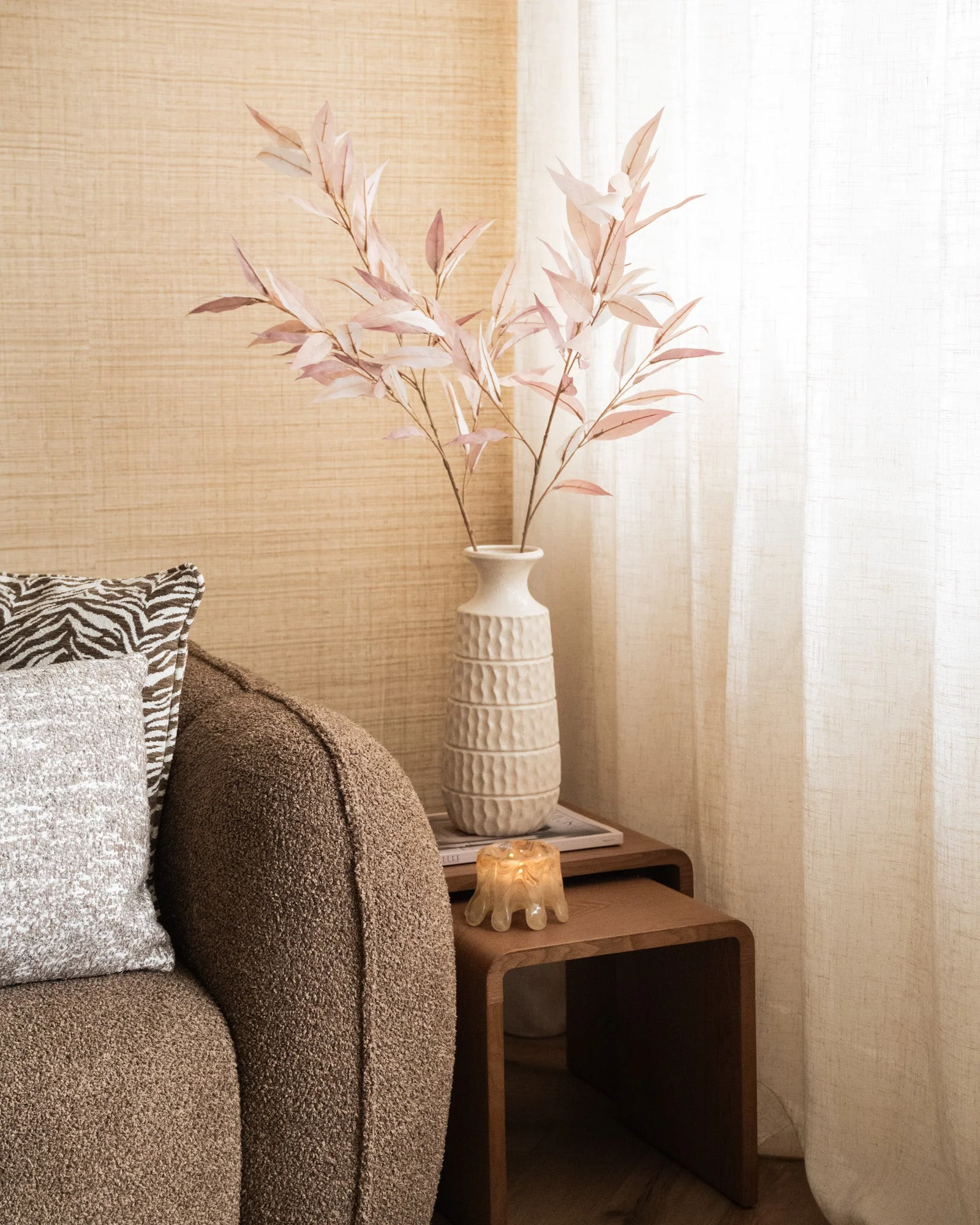 Deco Vaas Aztec Beige - Image 2
