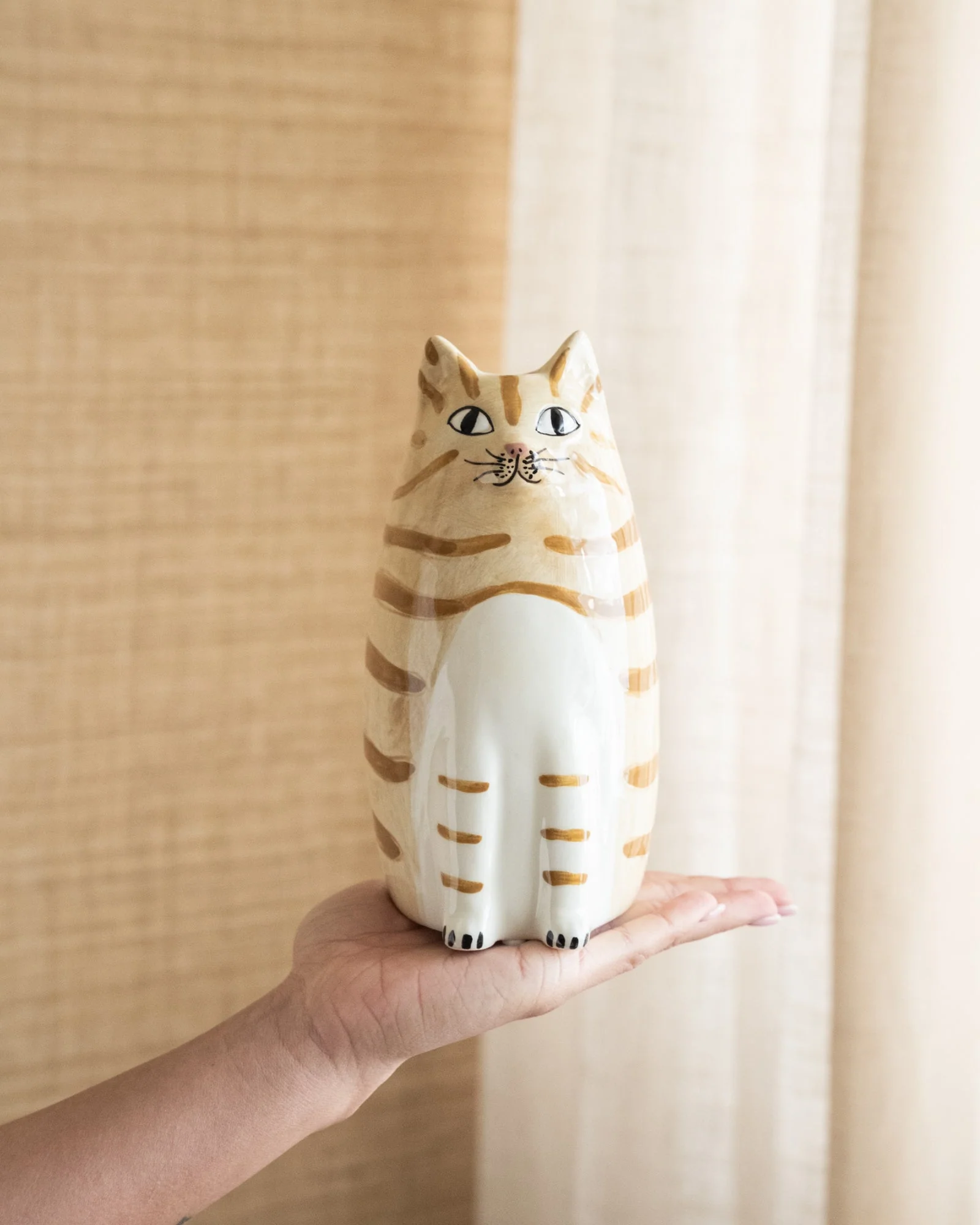 Deco Vaas Cat Tabba