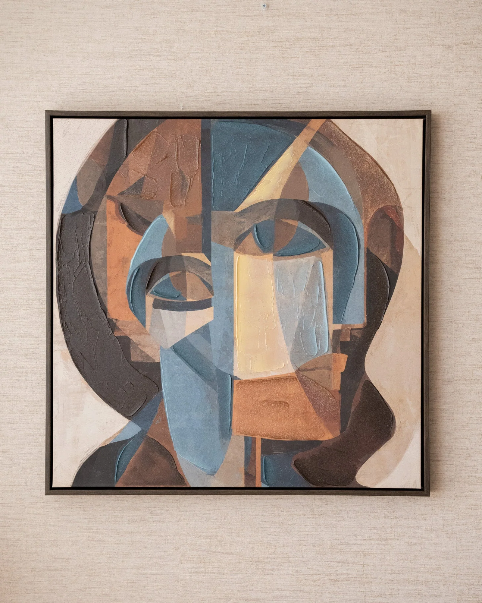 Schilderij Kubistisch Portret - Image 2