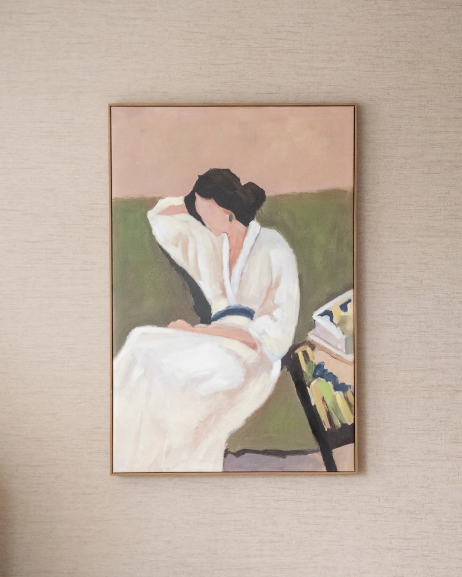 Groot Schilderij Meadow Muse - Image 2