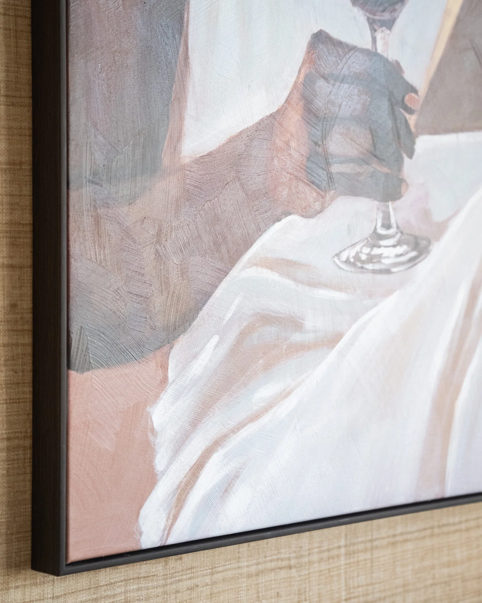 Large Wall Art Sip And Read - Image 3