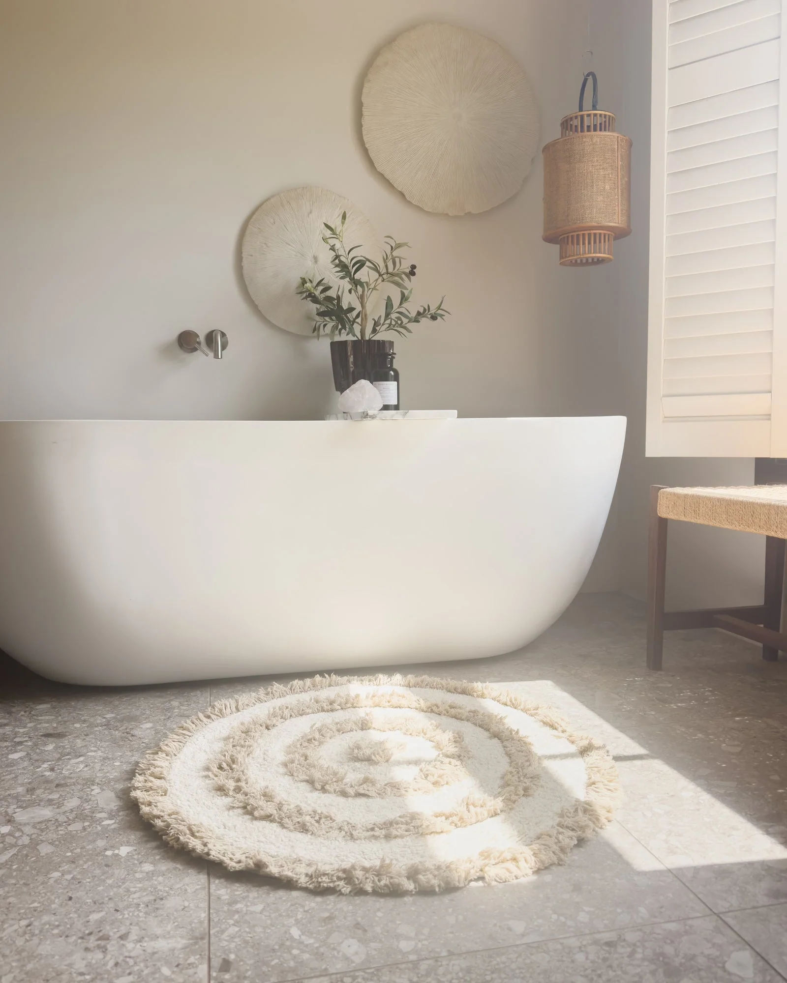 HKLIVING Badmat Rond - Image 6