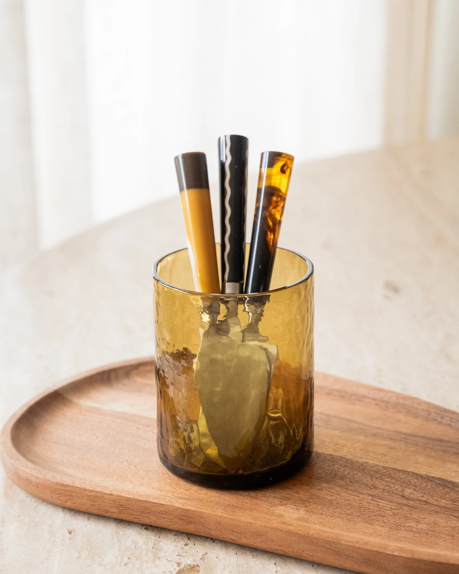 Set van 3 - HKLIVING Cheese Knives Havana - Image 3