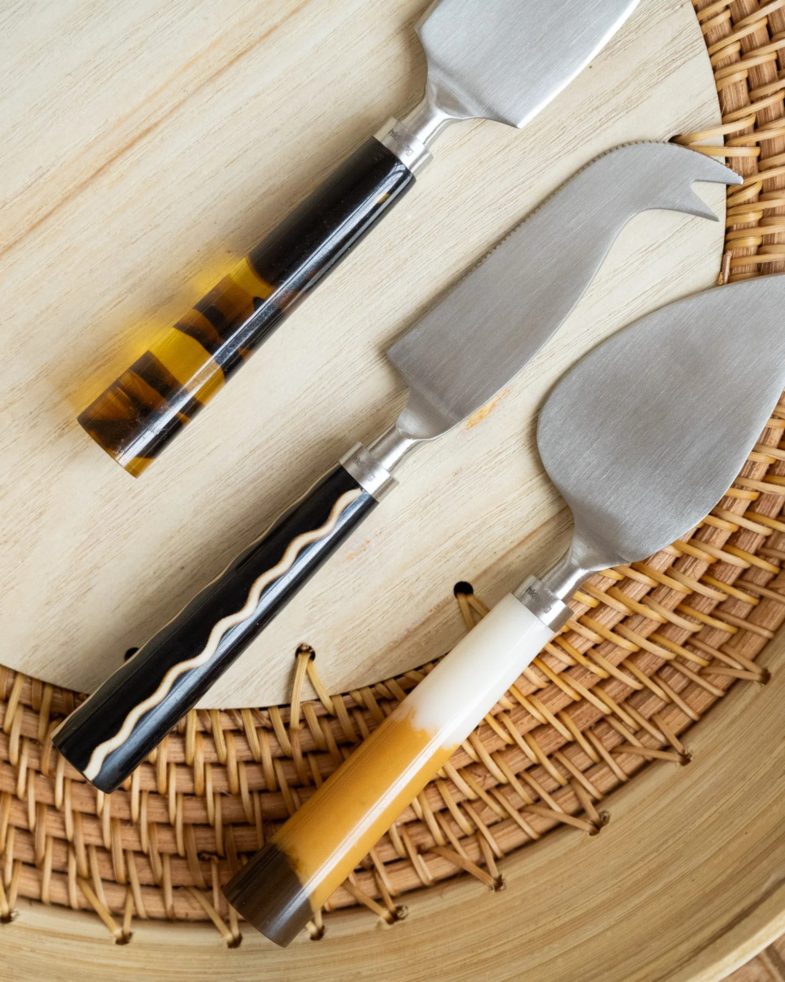 Set van 3 - HKLIVING Cheese Knives Havana - Image 5