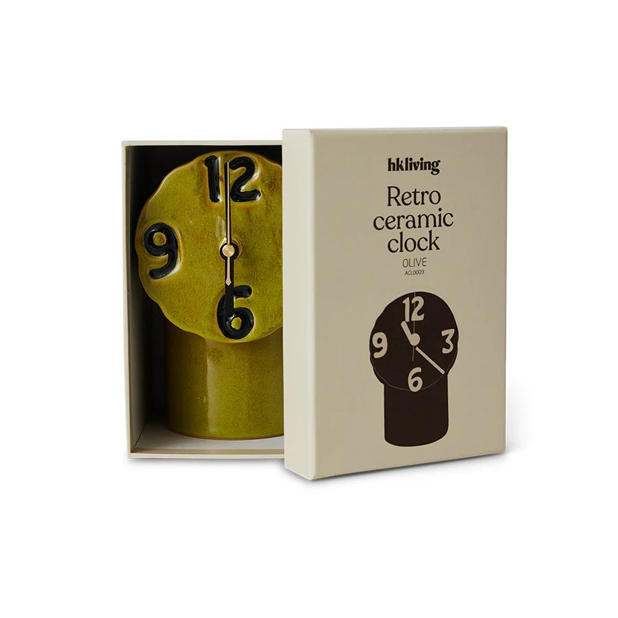 HKLIVING Clock Retro Green - Image 3
