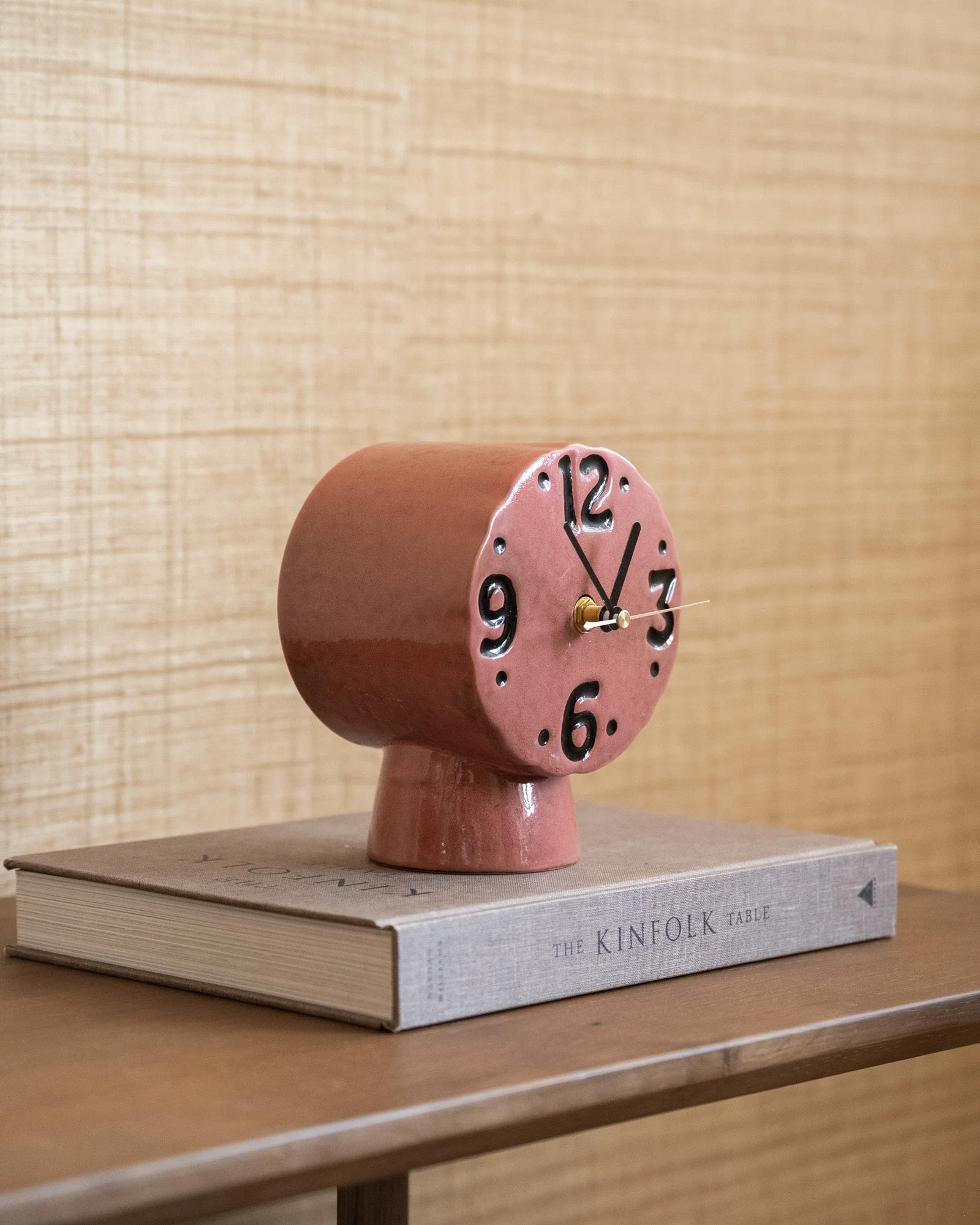 HKLIVING Clock Retro Pink - Image 4
