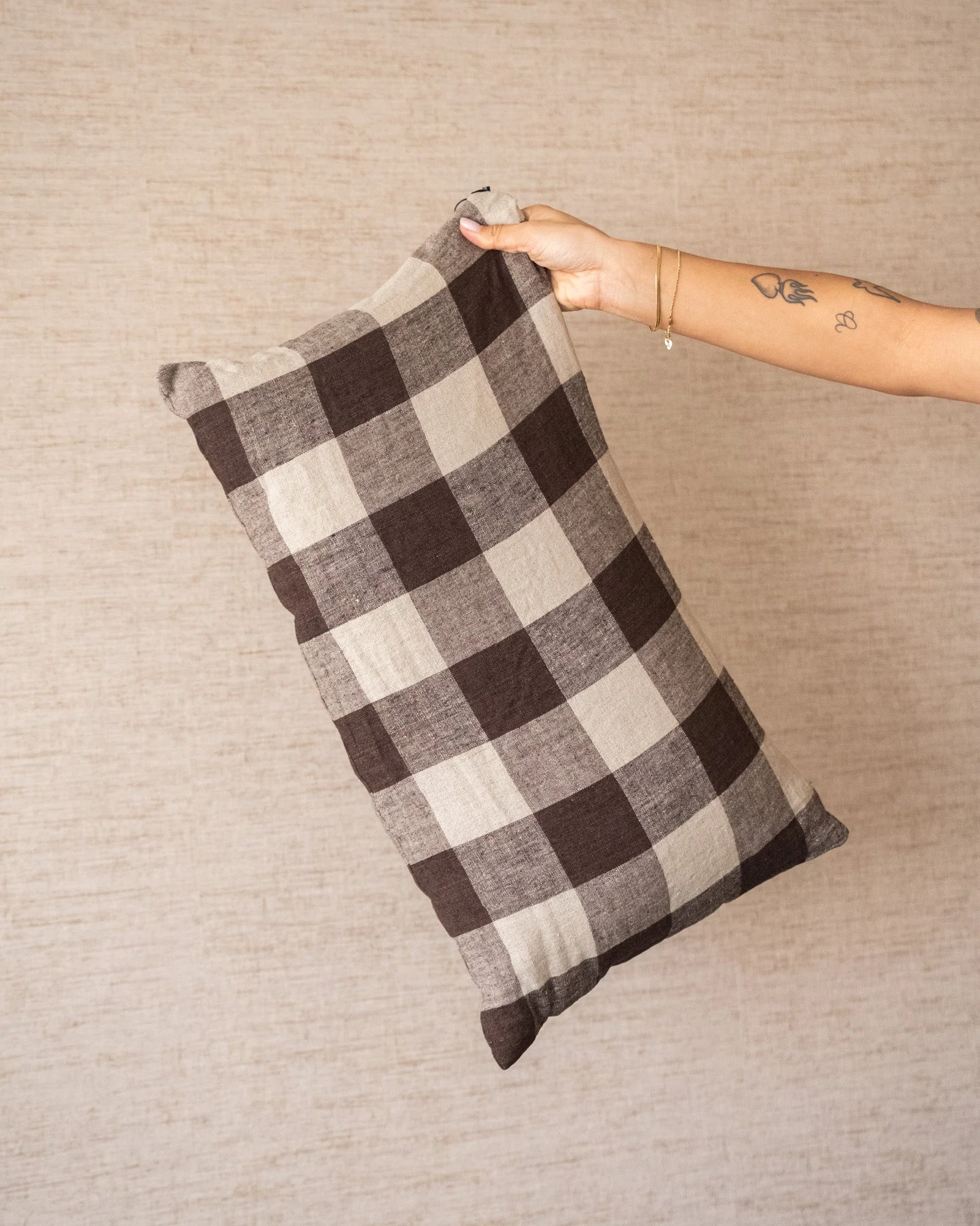 HKLIVING Cushion Vineyard Woven Linen - Image 6