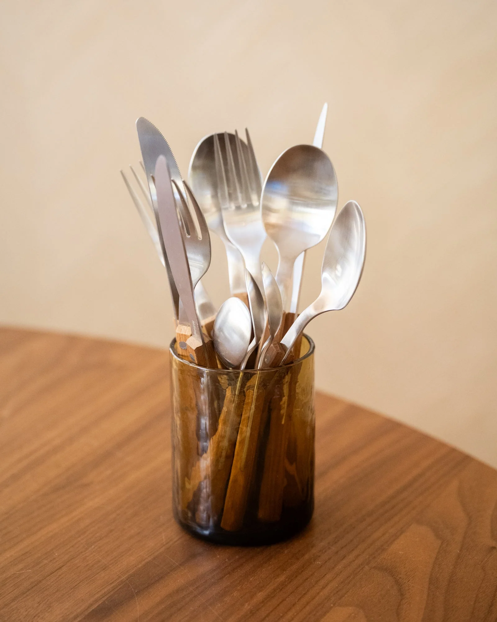 Set van 16 - HKLIVING Cutlery Set Wood - Image 6
