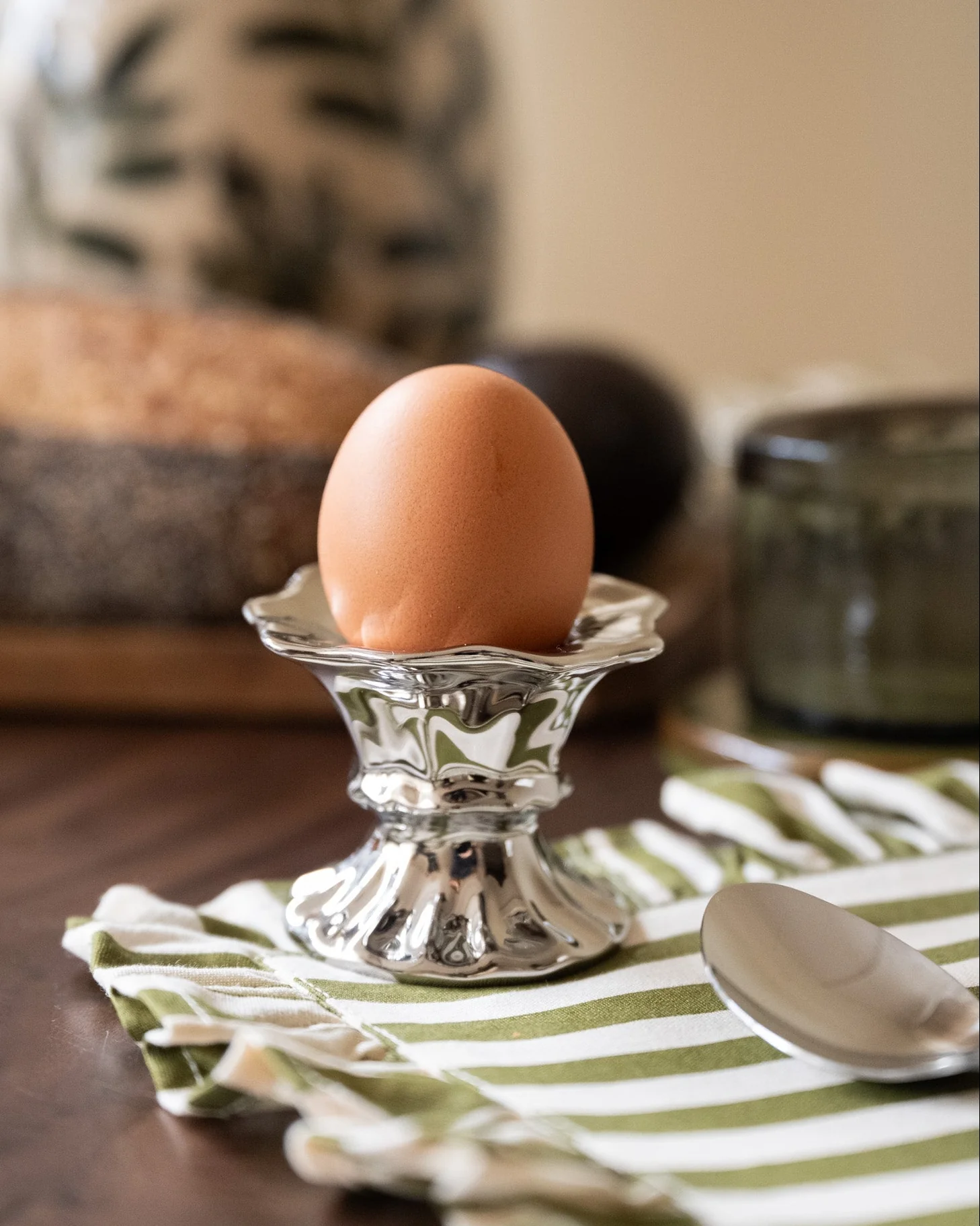 Set van 4 - HKLIVING Egg Cups Chrome - Image 2