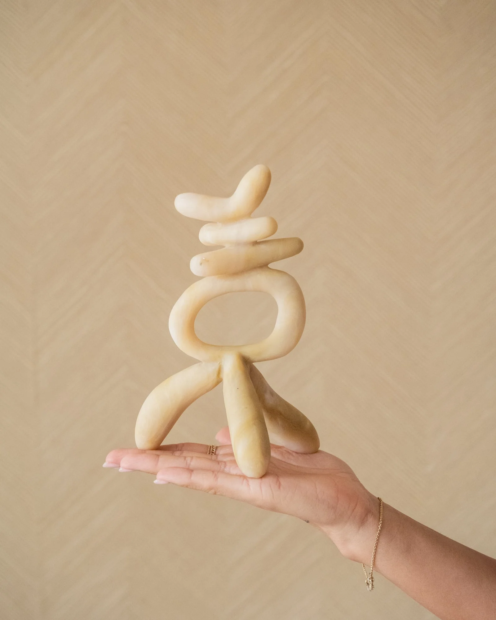 HKLIVING Ornament Inbetween Butter Yellow - Image 3