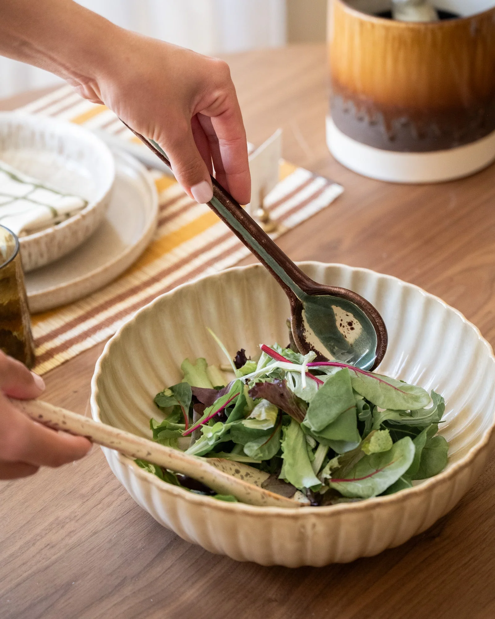 Set van 2 - HKLIVING Salad Servers - Image 4