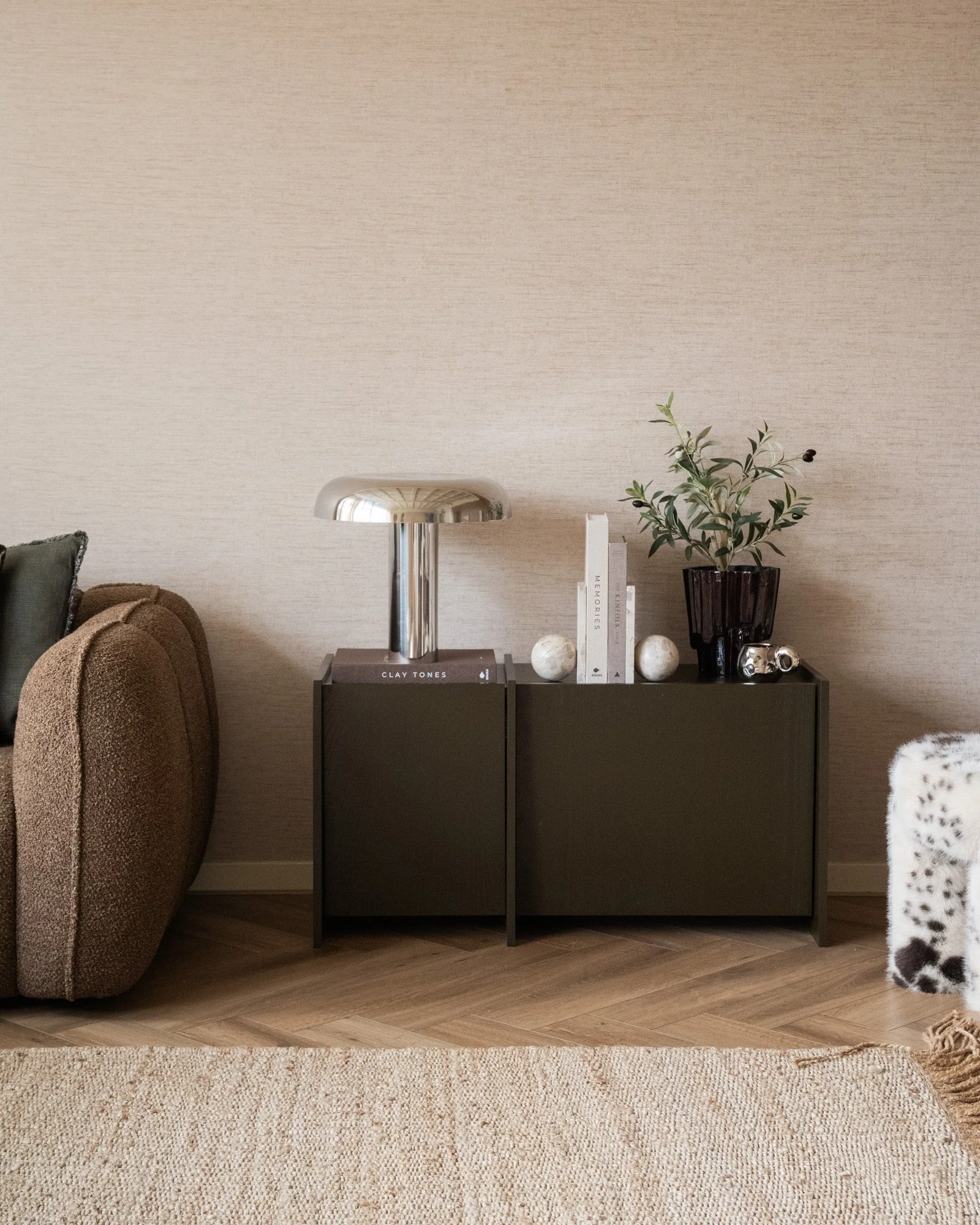 HKLIVING Table Lamp Mushroom Chrome - Image 8