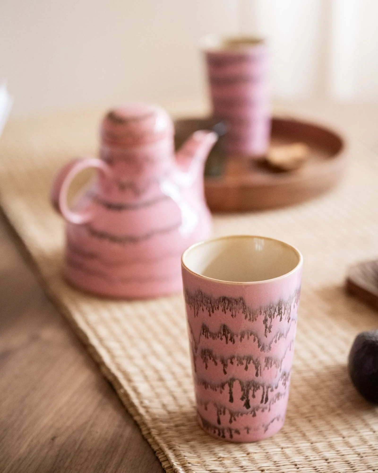 HKLIVING Tea Mug Bubble Pink - Image 3