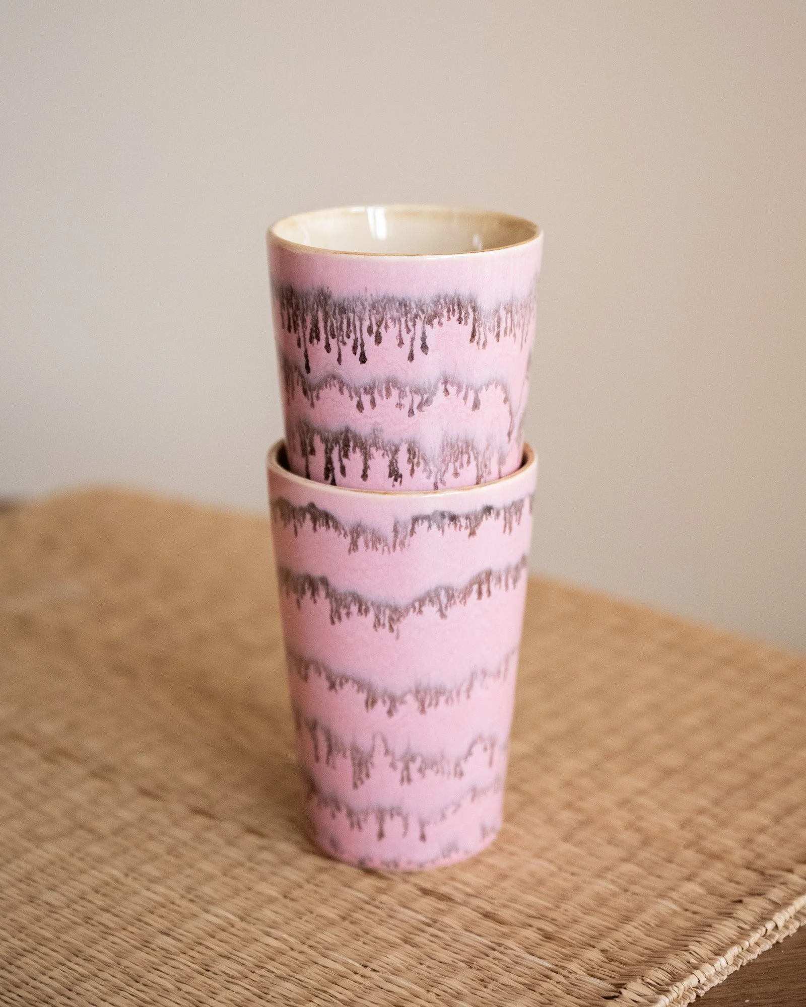 HKLIVING Tea Mug Bubble Pink - Image 4