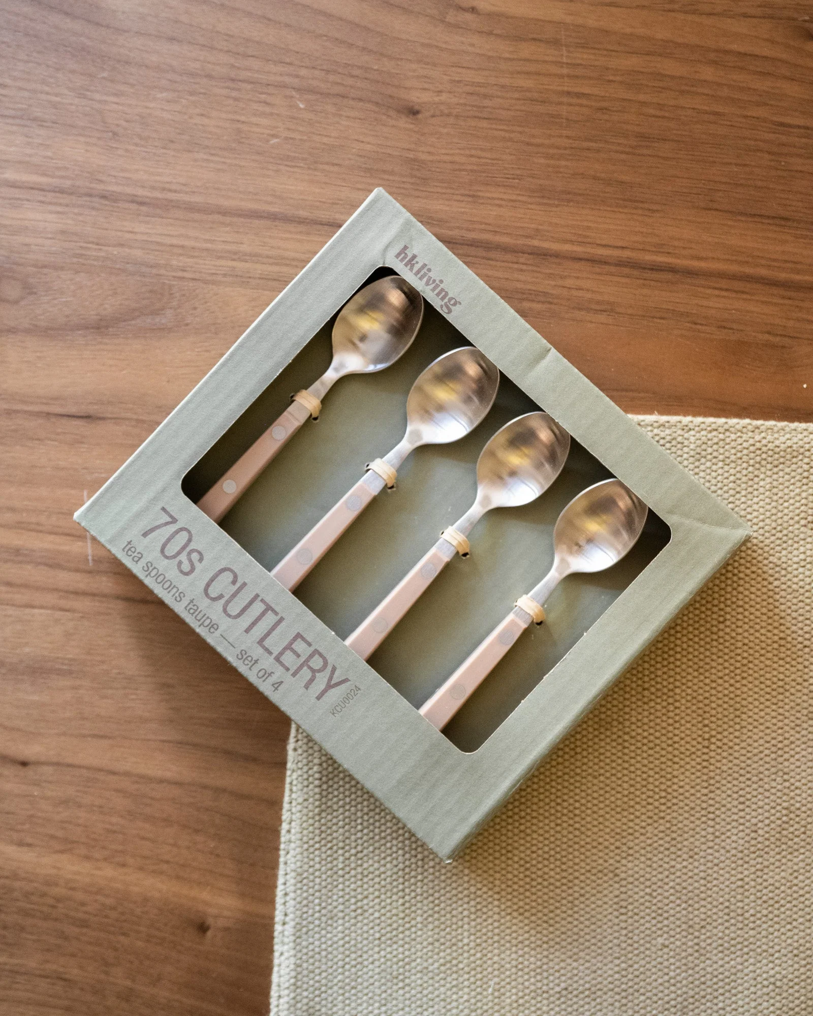 Set van 4 - HKLIVING Spoons Taupe - Image 5