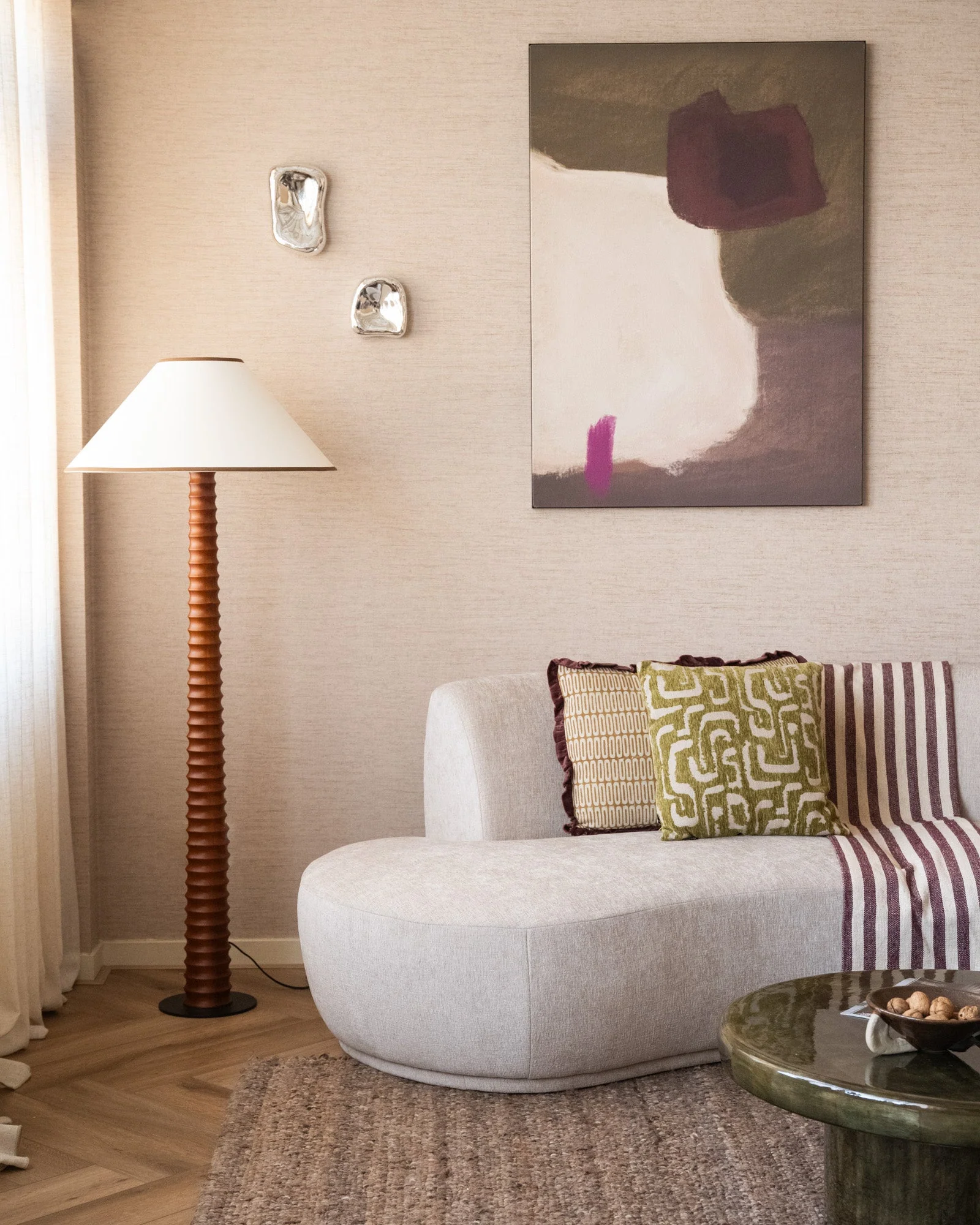 HKLIVING Wall Ornament Chrome - Image 4