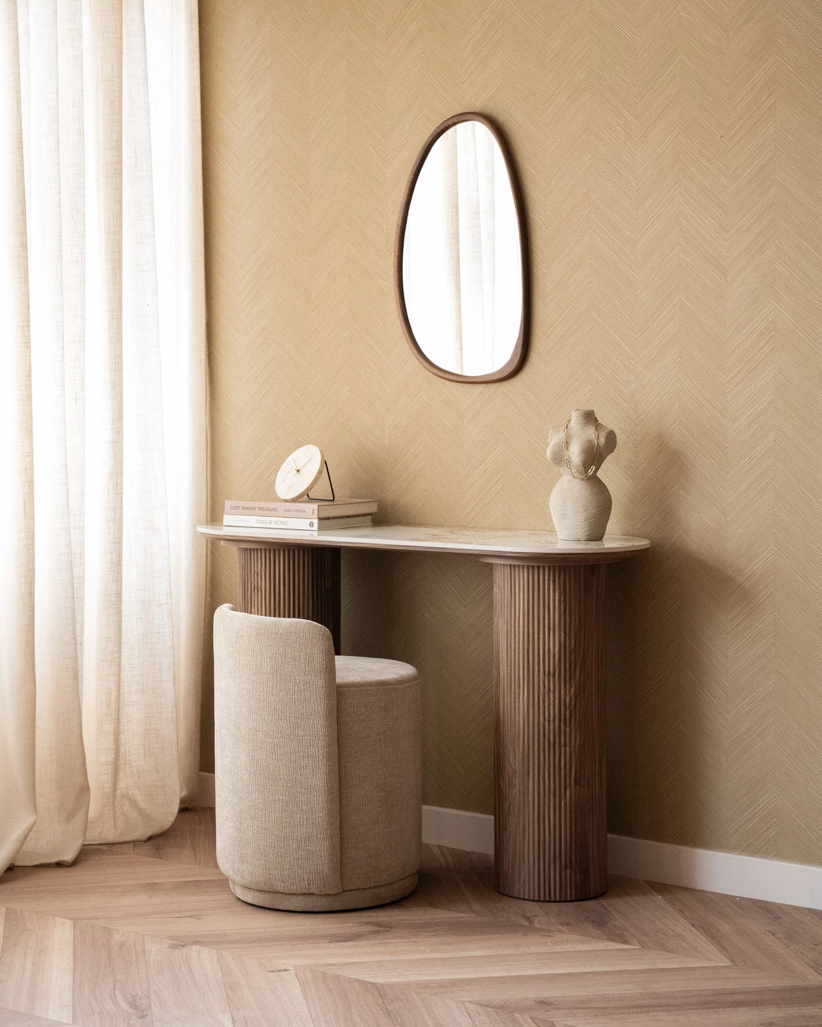 Console Athens Marble Look