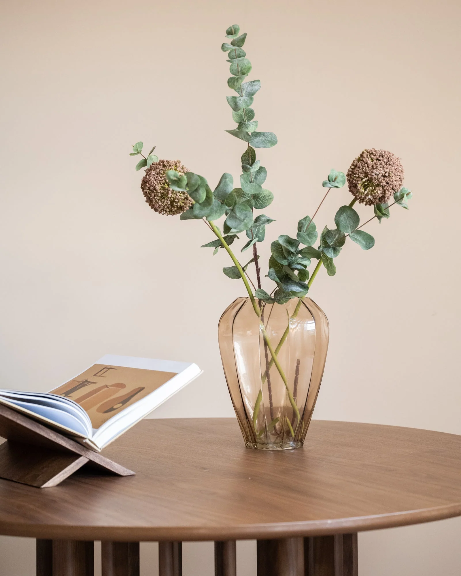 Large Vaas Glass Brown - Image 4
