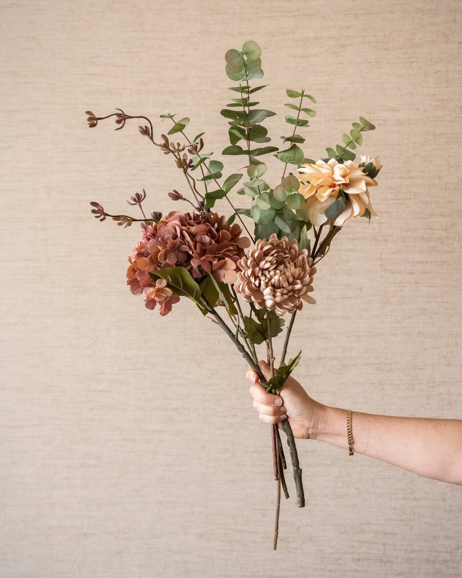 Boeket Kunstbloemen Dahlia Mixed - Image 3
