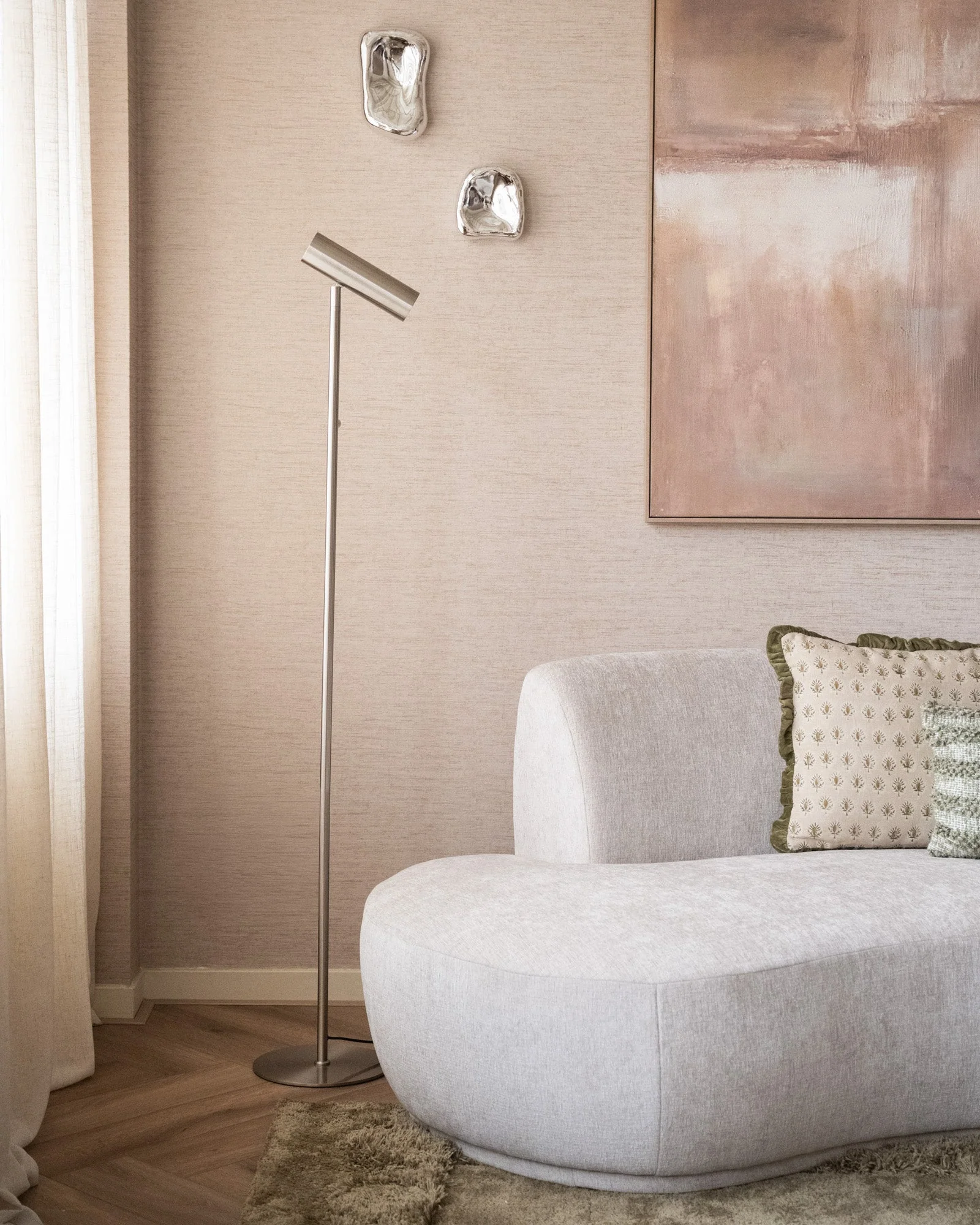 Floor Lamp Paris Chrome