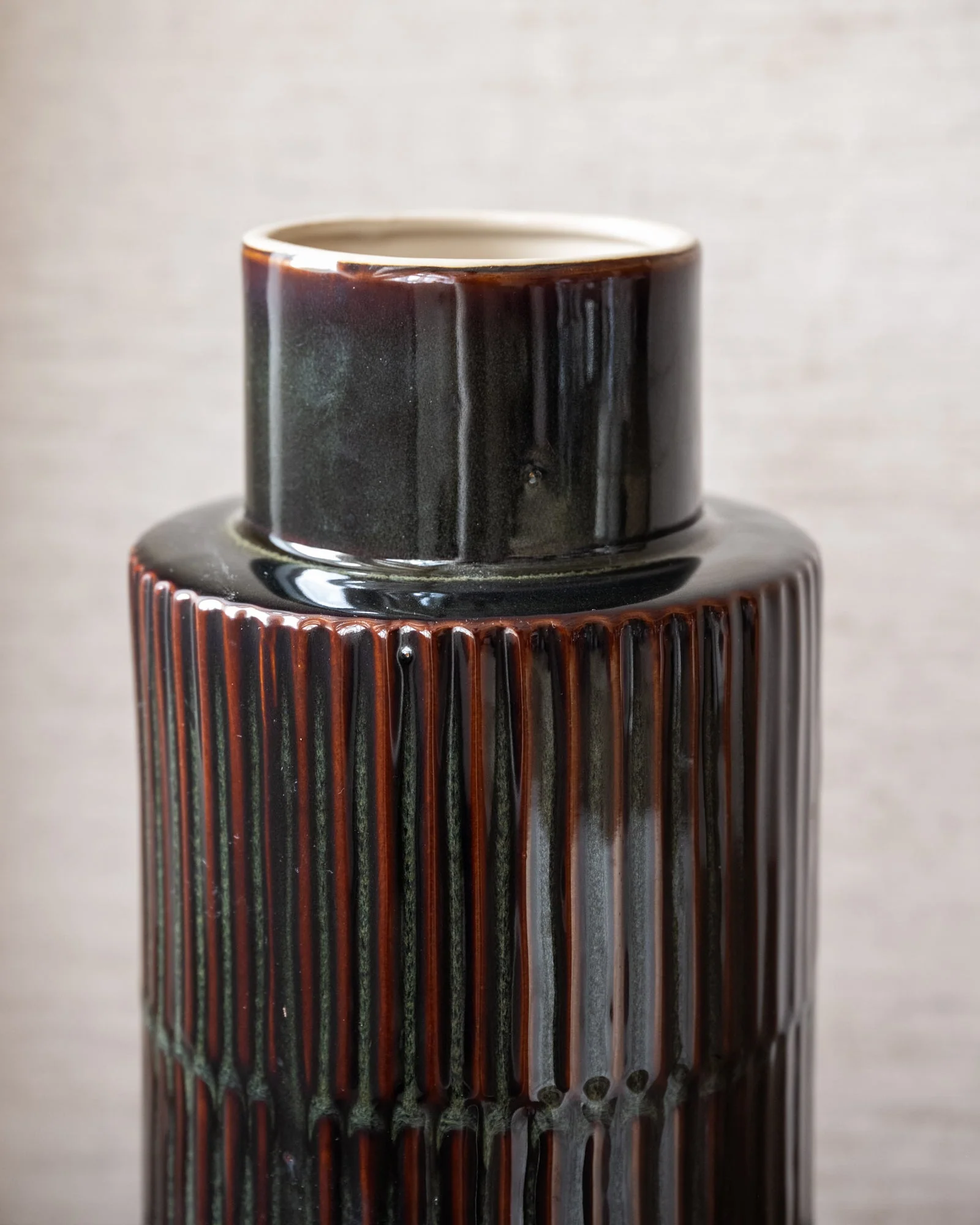 Vaas Keramiek Groen Bruin - Image 7