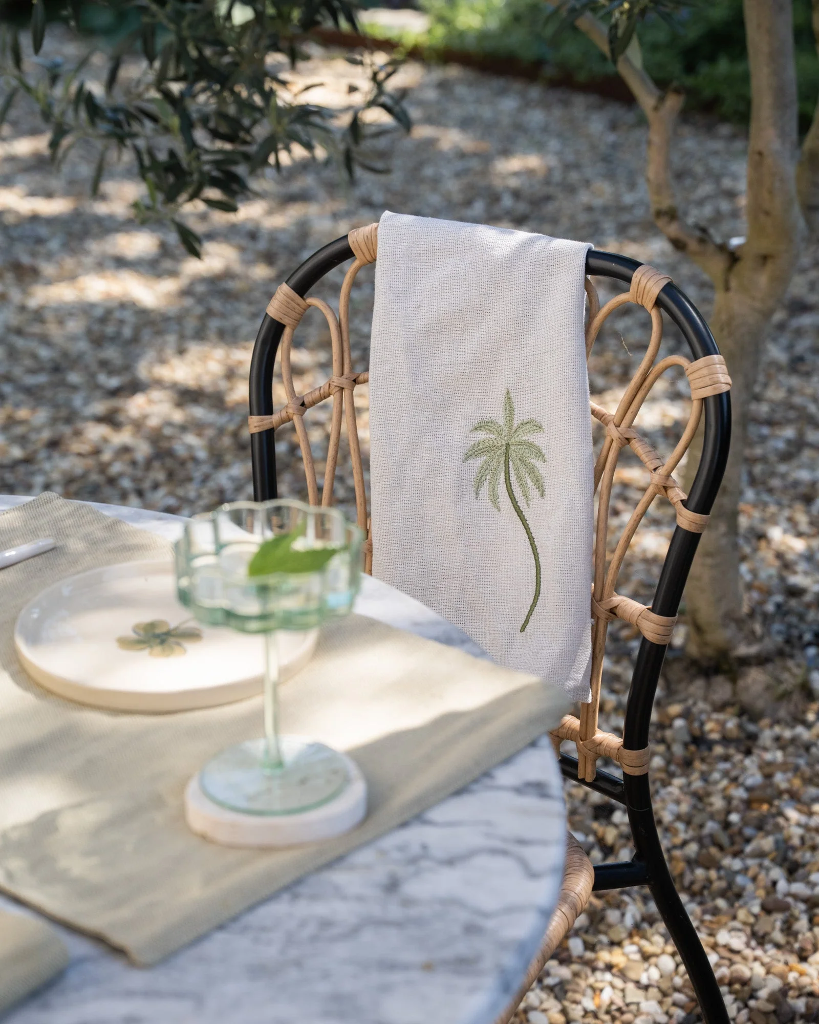 Tea Towel / Napkin Palm Tree - Image 2
