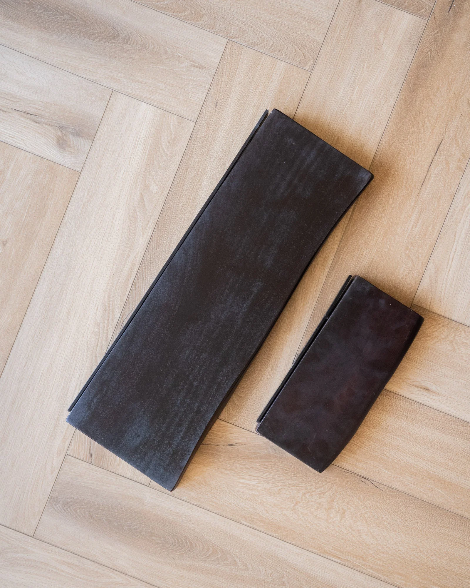 Wall Shelf Misa Dark Brown S/M - Image 2