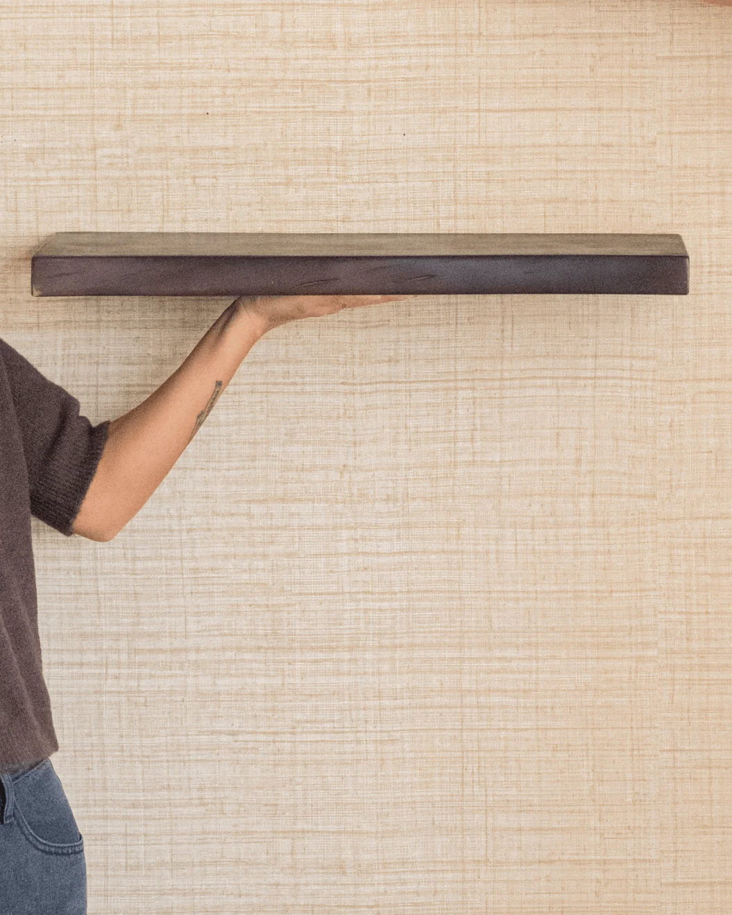 Wall Shelf Misa Dark Brown S/M - Image 5
