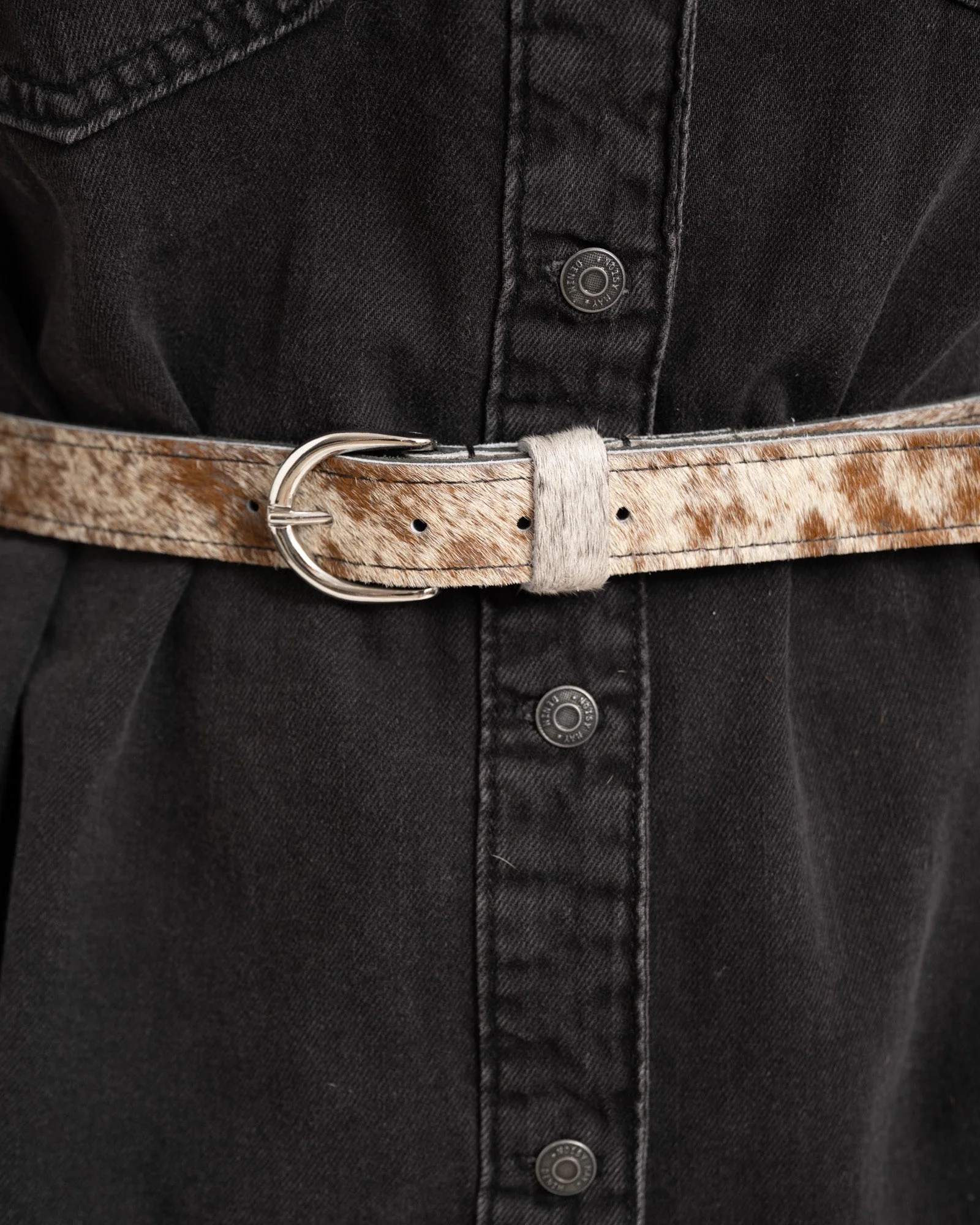 Riem Cow Zilver Buckle - Image 5