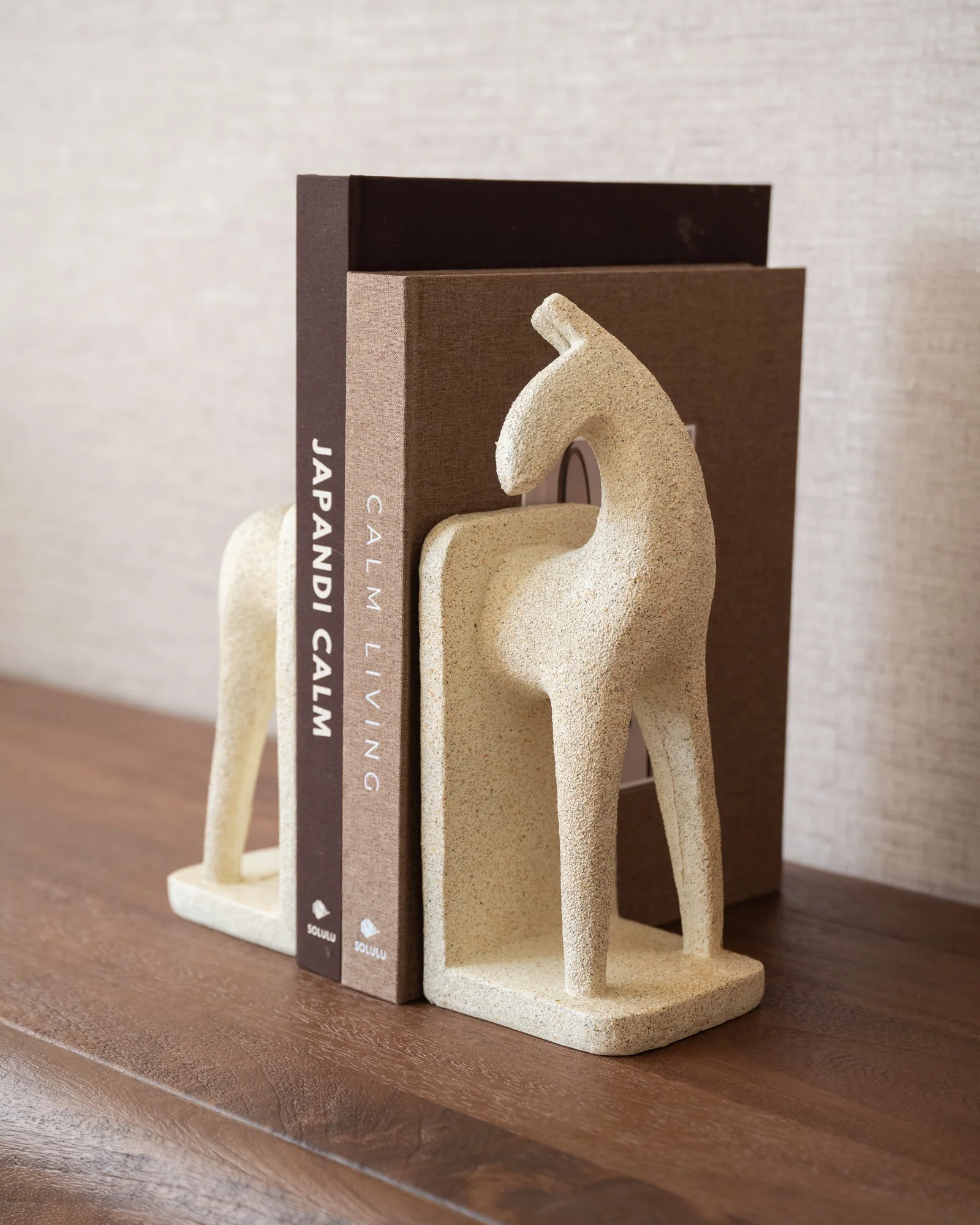 Bookend Horse Beige - Image 5