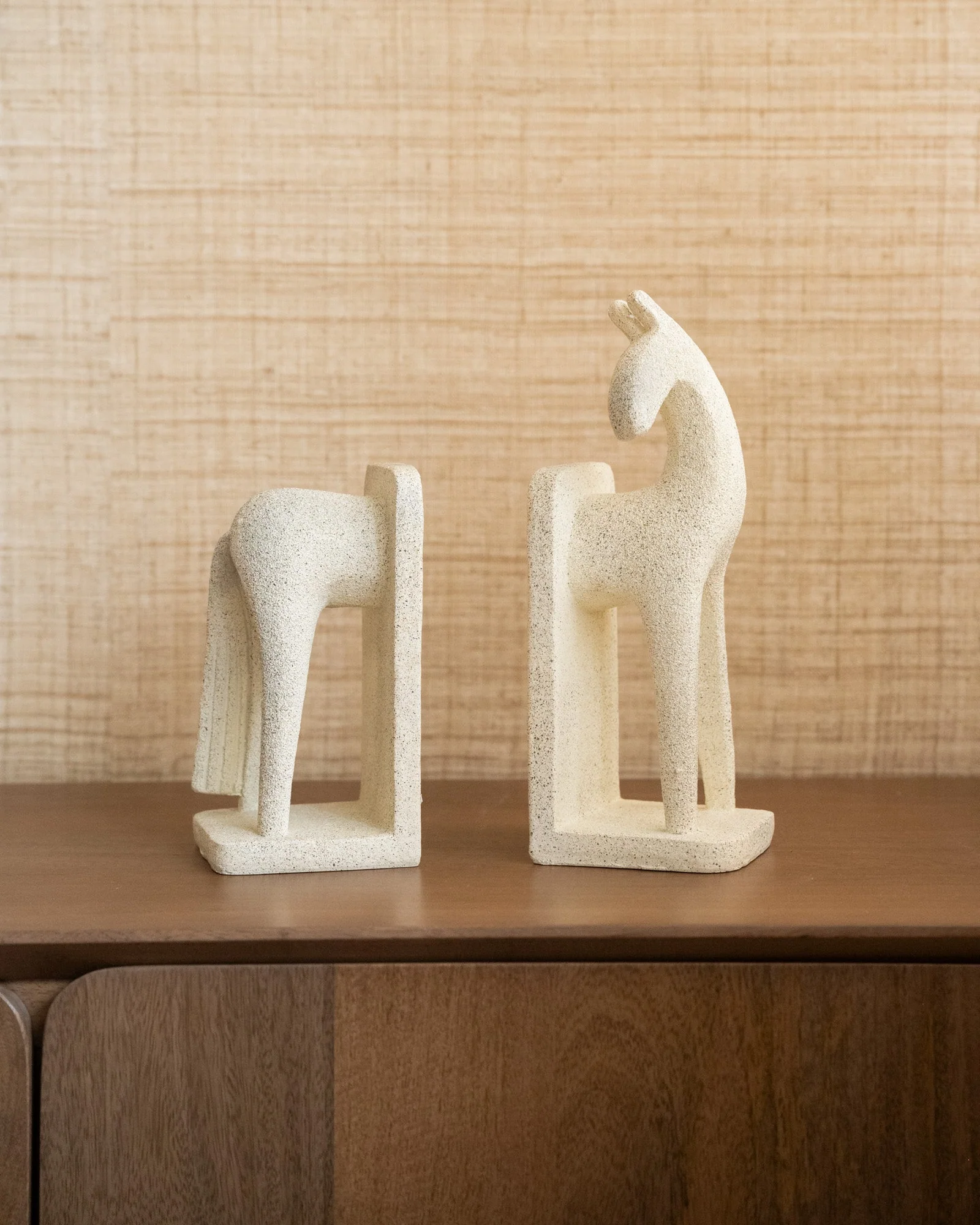 Bookend Horse Beige - Image 7
