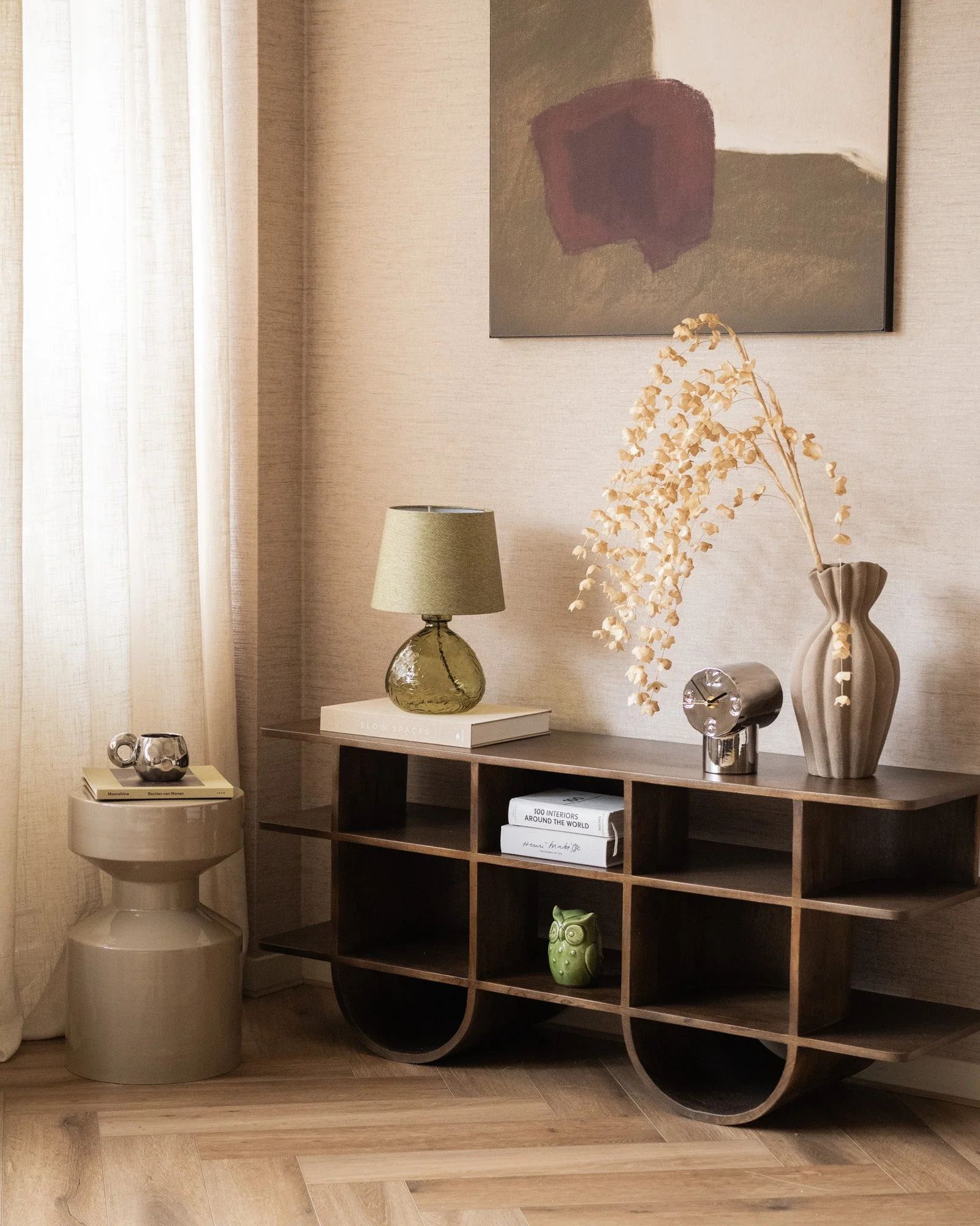 Table Lamp Melzo Olive Green - Image 5