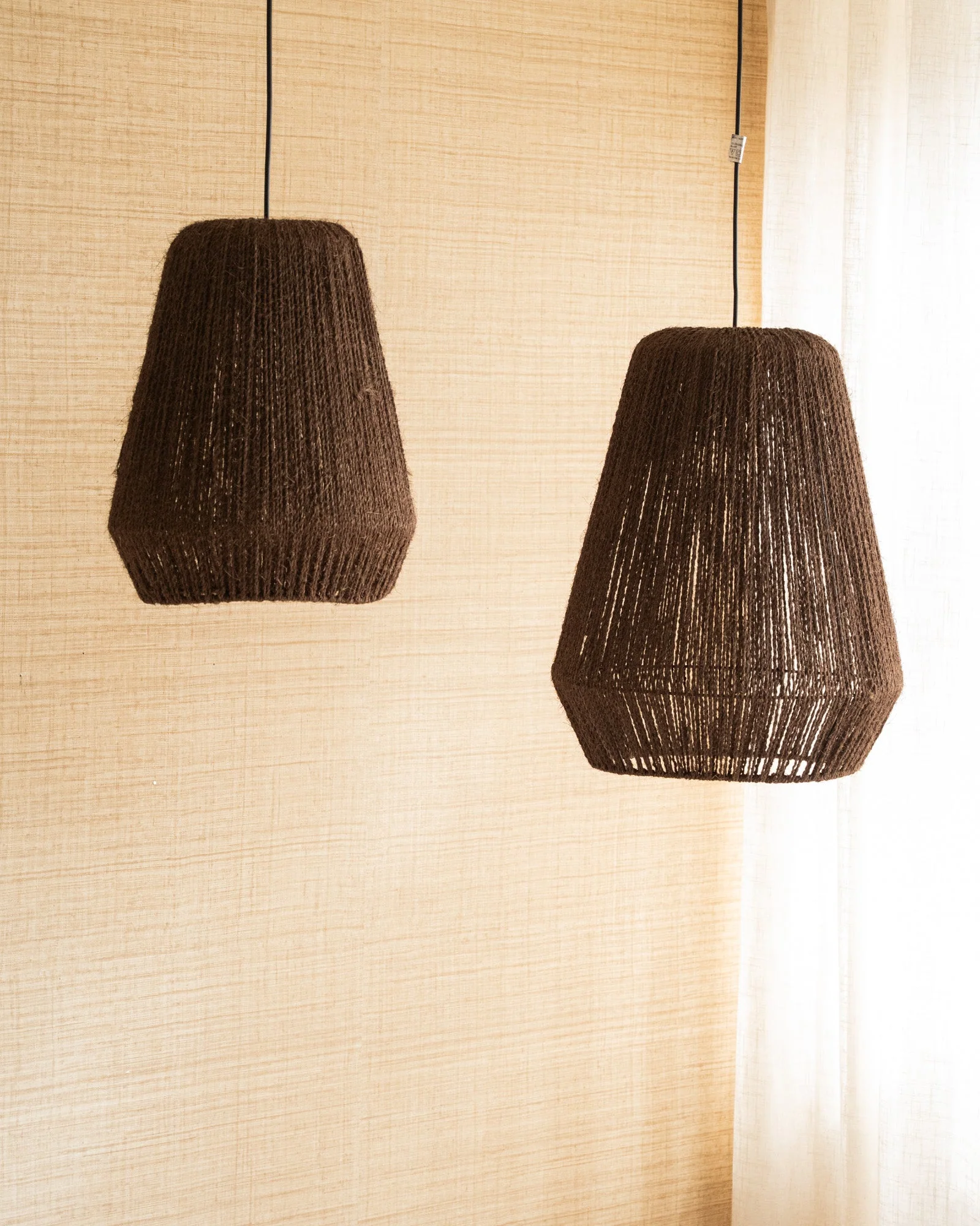 Hanglamp Braided Palm Brown - Image 4