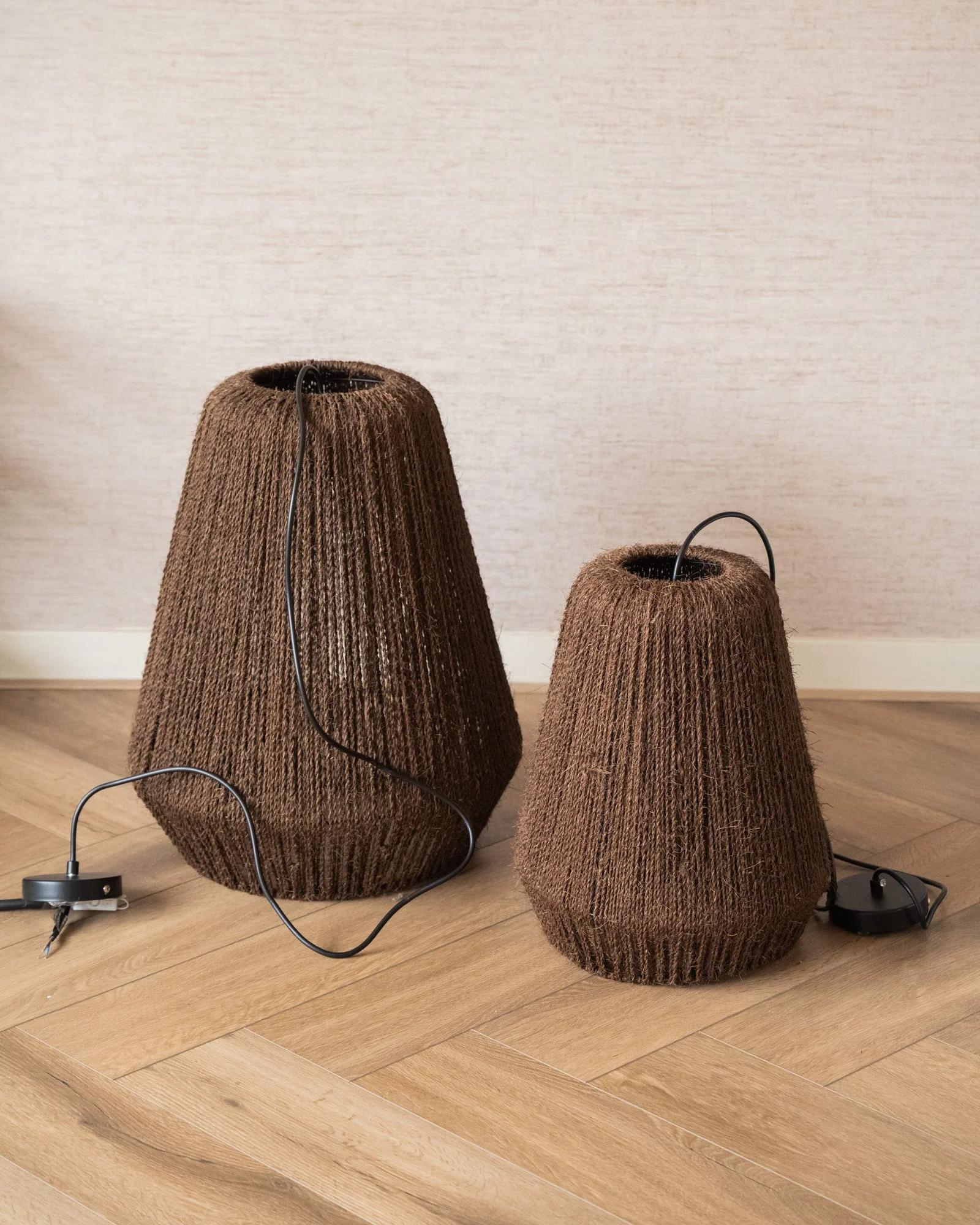 Hanglamp Braided Palm Brown - Image 8