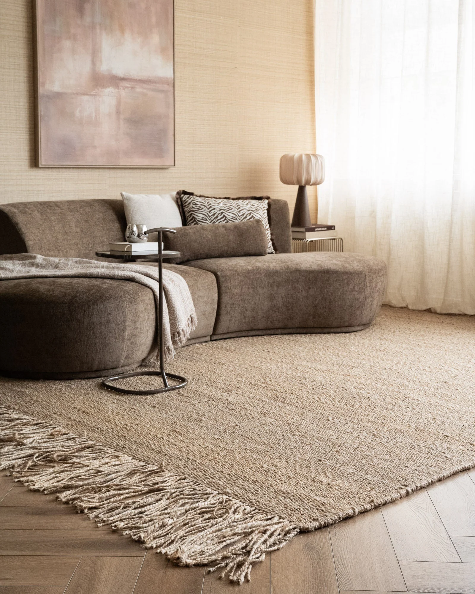 Groot Vloerkleed Jute Naturel - Image 3