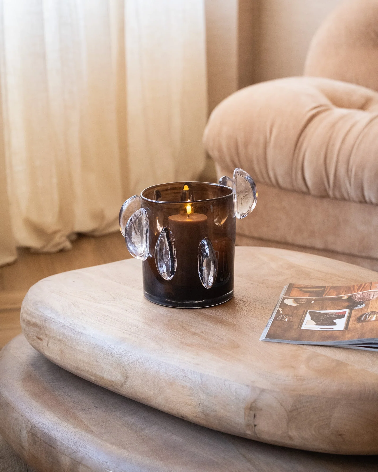 Handgemaakte Theelichthouder / Vase Steggy - Image 3