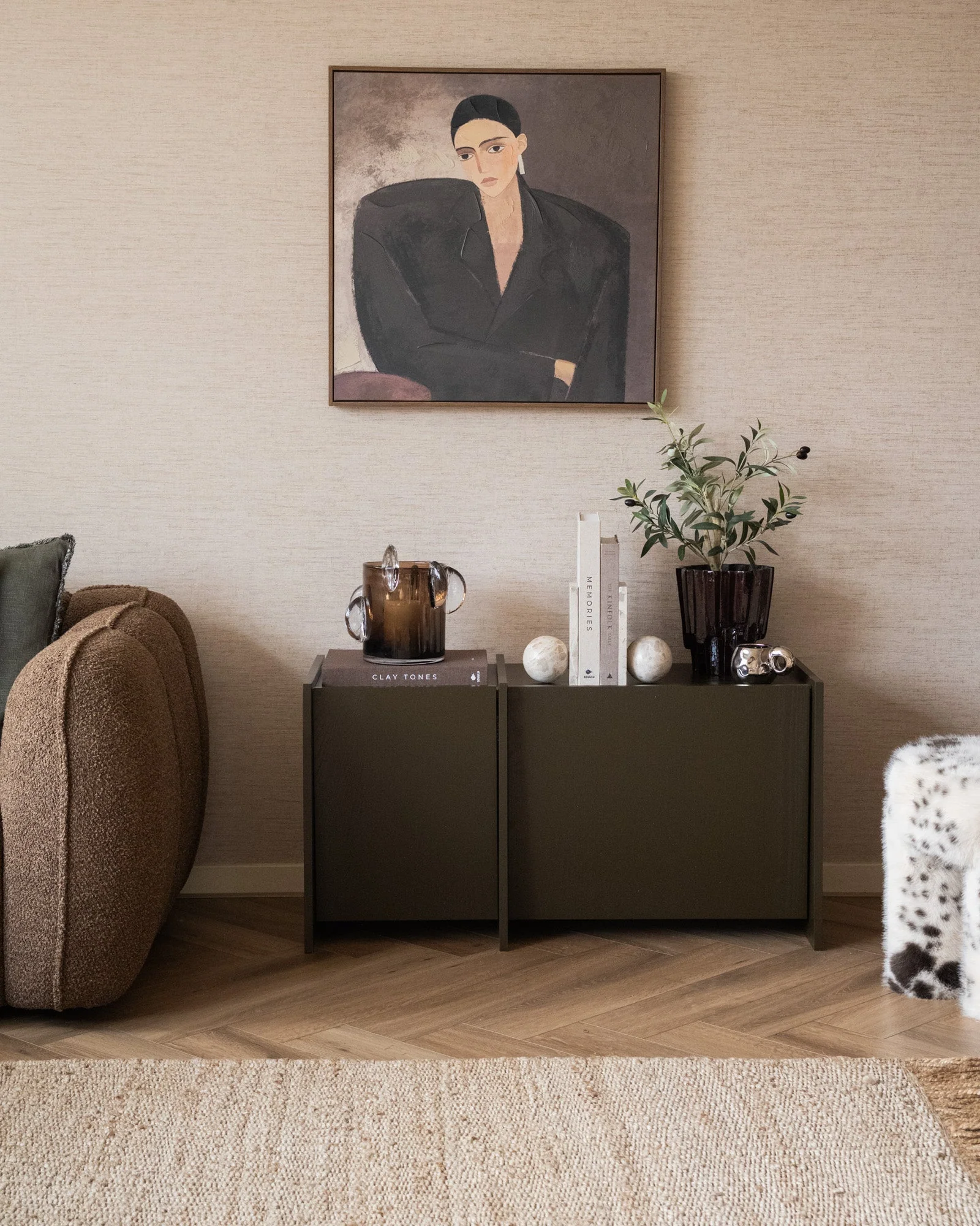 Handgemaakte Theelichthouder / Vase Steggy - Image 6
