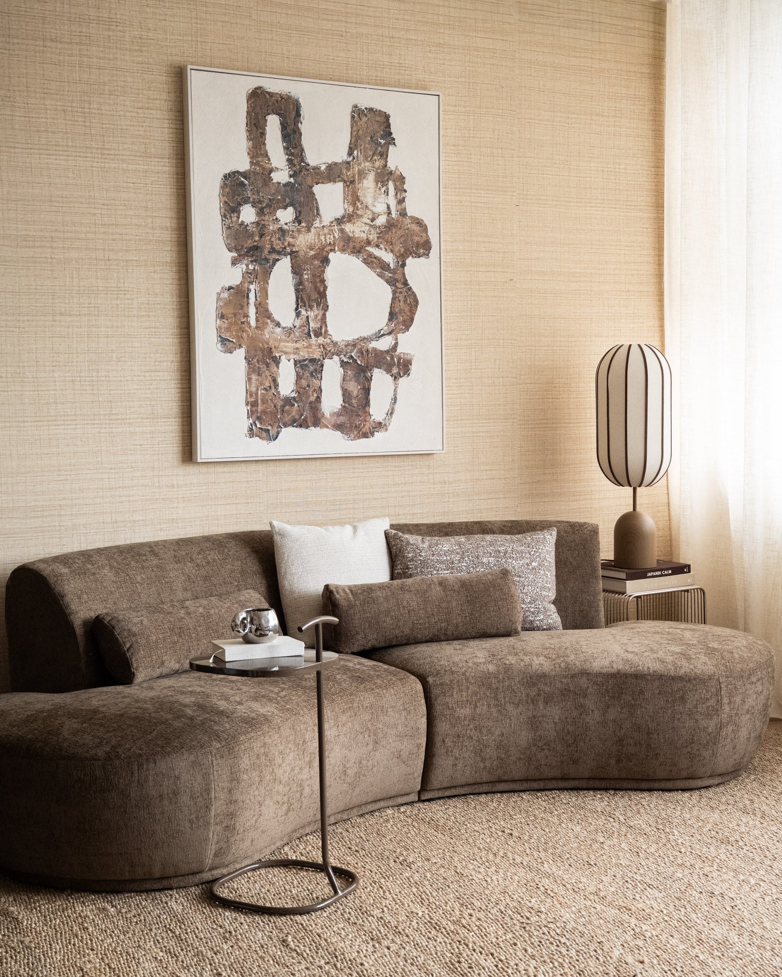 X-Large Wall Art Tovi Brown - Image 6