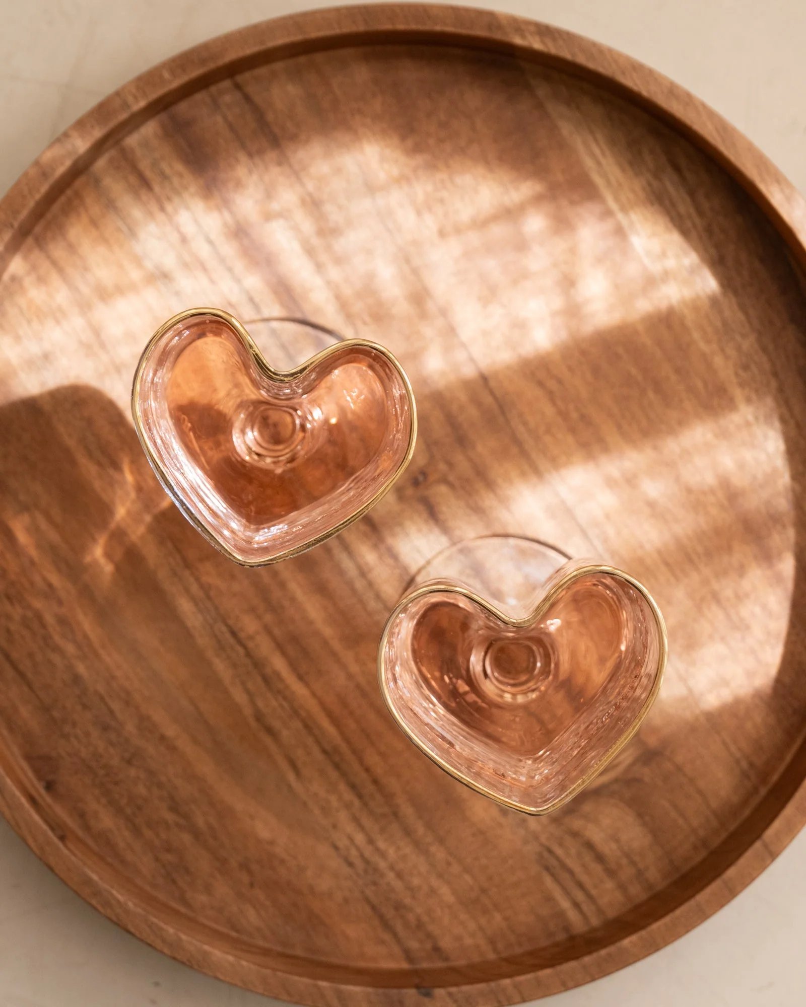 Wine Glass Heart Clear - Image 4