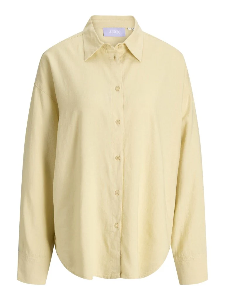 Almira Linen Blend Shirt Sunlight - Image 7